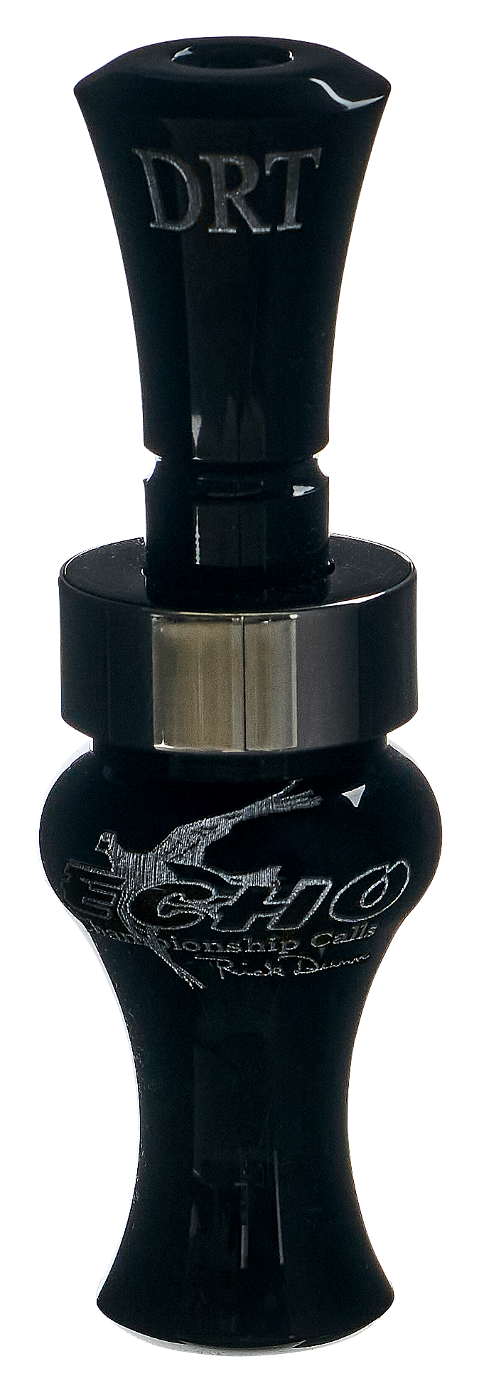 Image of Echo Calls DRT Double Reed Duck Call - Black Gold Pearl