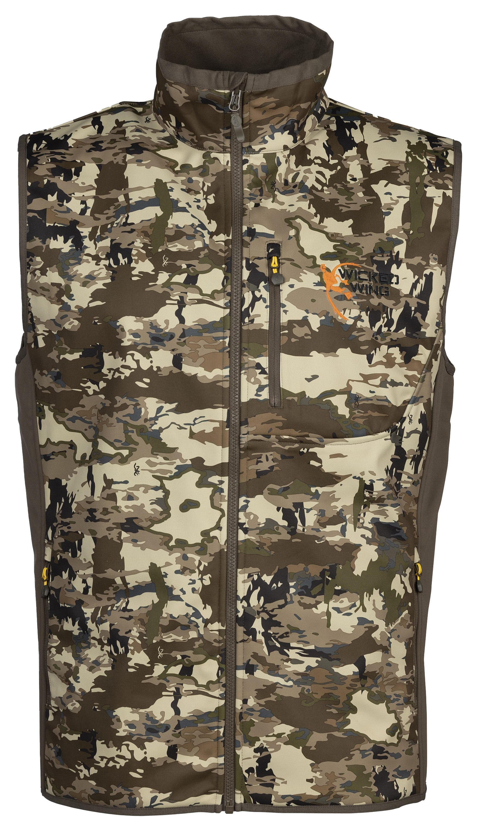 Image of Browning Wicked Wing Field Pro Vest for Men - Browning AURIC Concealment - L