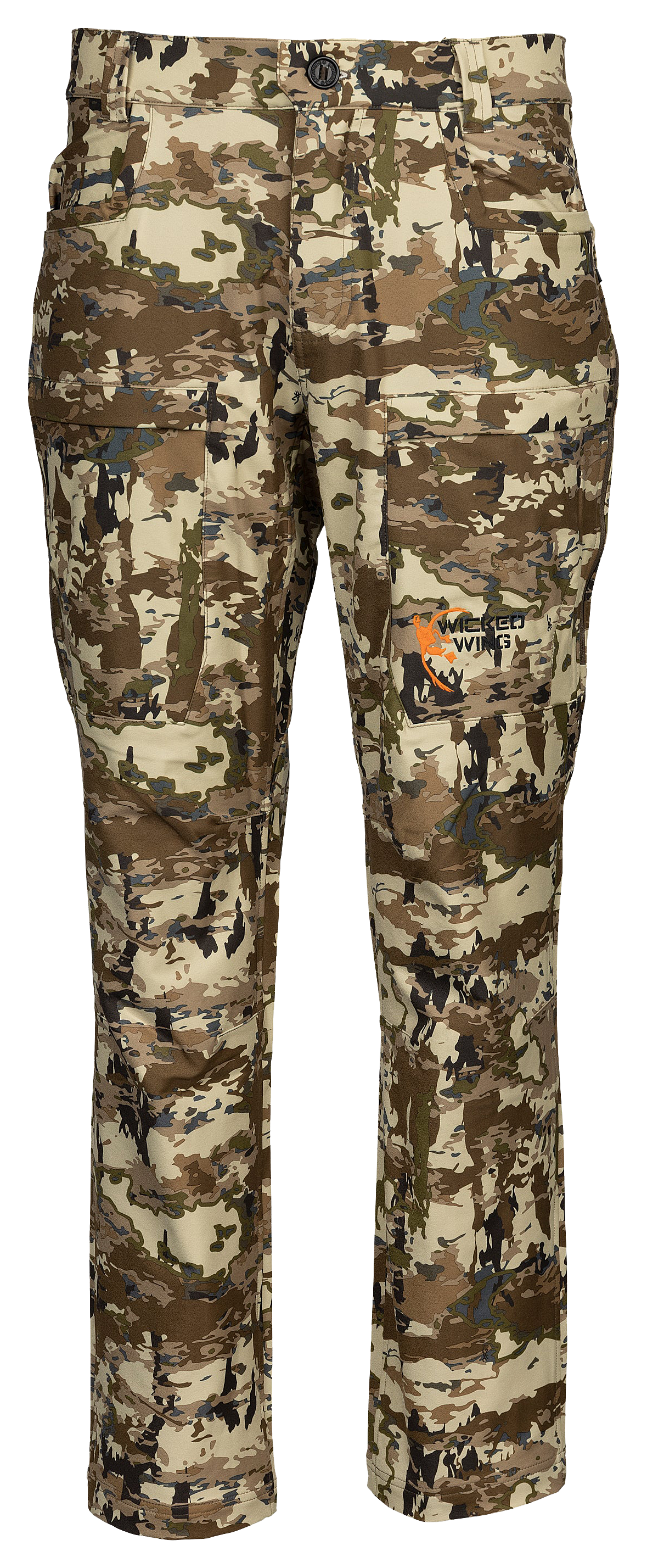 Image of Browning Wicked Wing Field Pro Pants for Men - Browning AURIC Concealment - 32x32