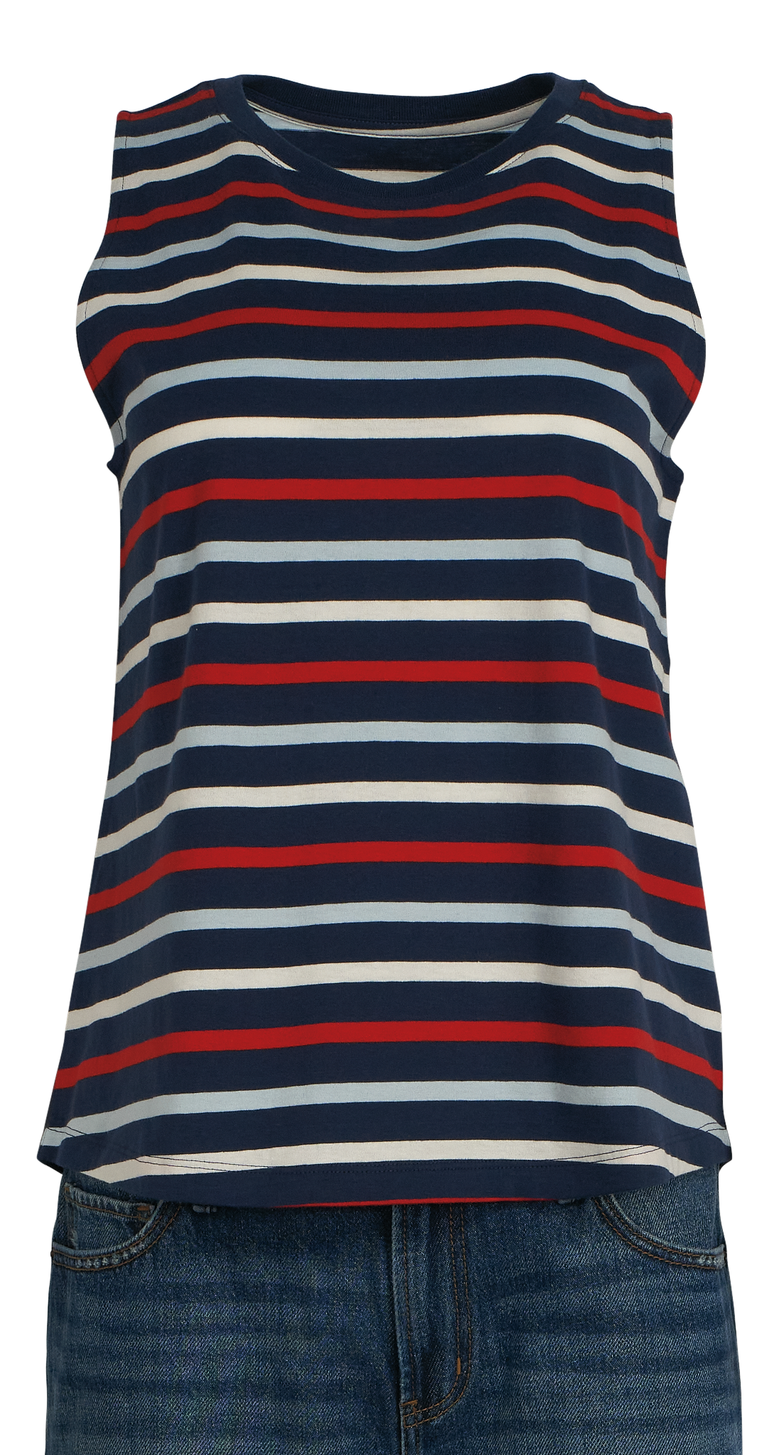 Image of Natural Reflections Tank - Peacoat - 1X