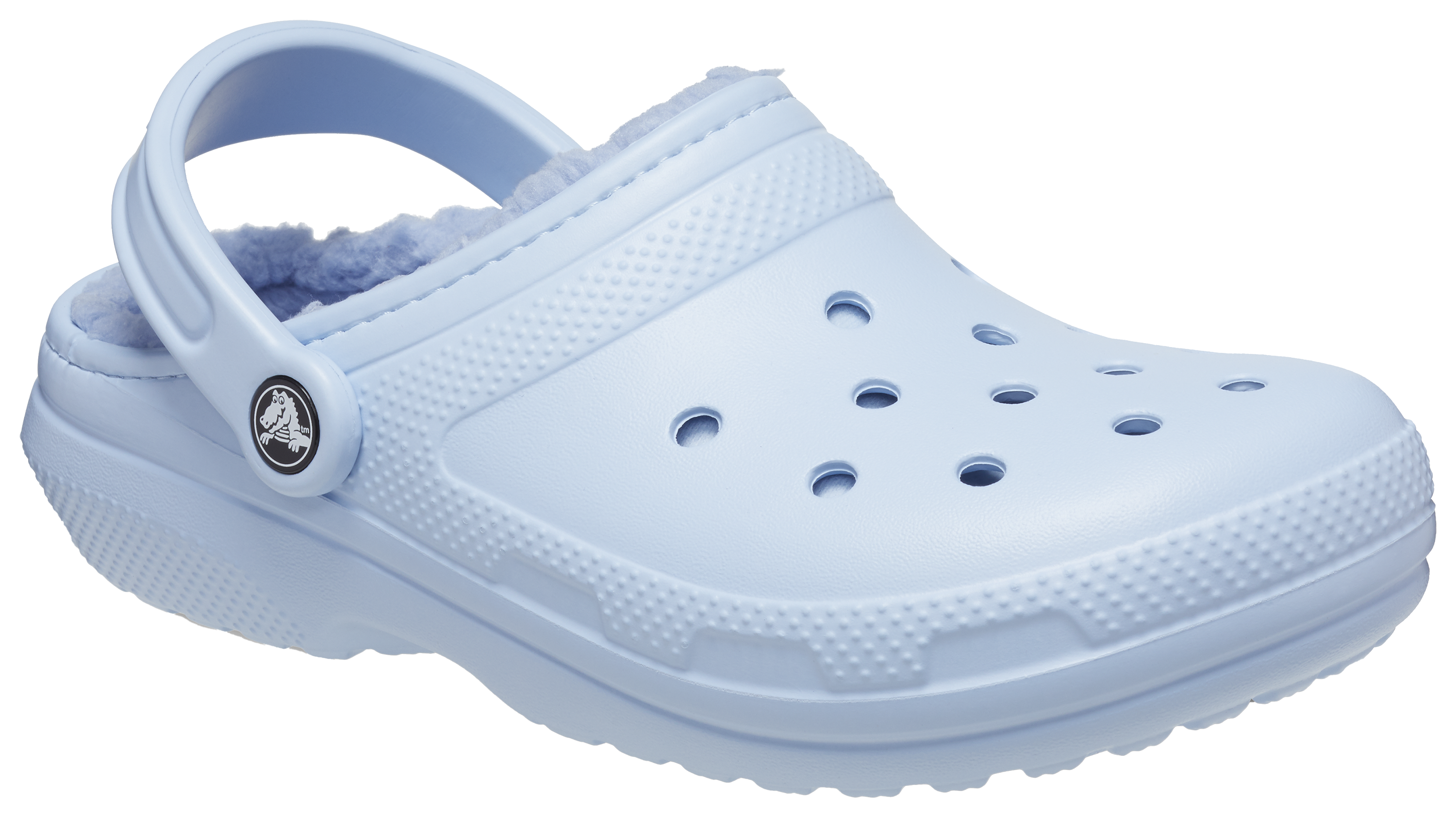 Image of Crocs Classic Lined Clogs for Ladies - Blue Calcite - 6M