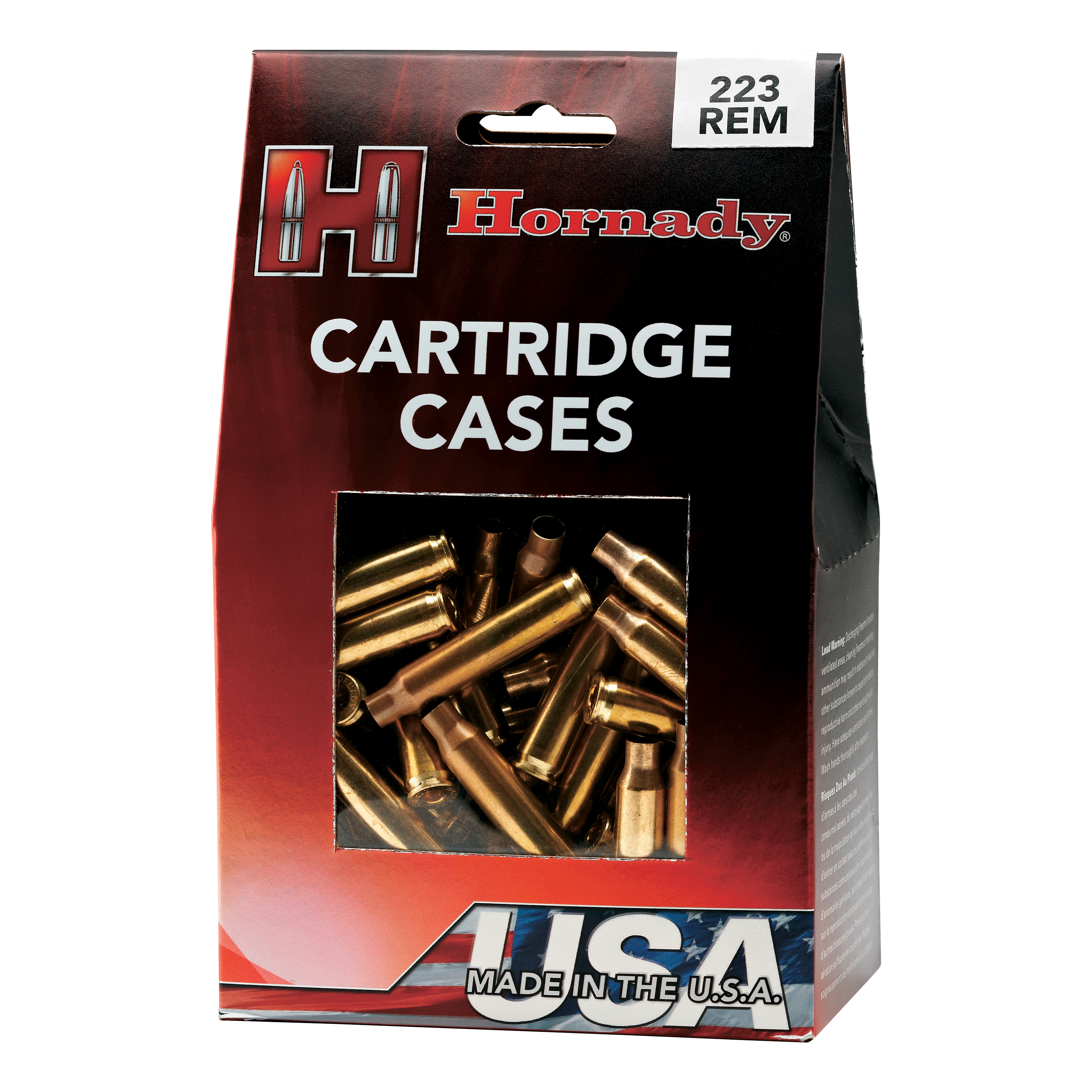 Hornady Unprimed Brass Rifle Cartridge Cases - .300 Remington Ultra Magnum