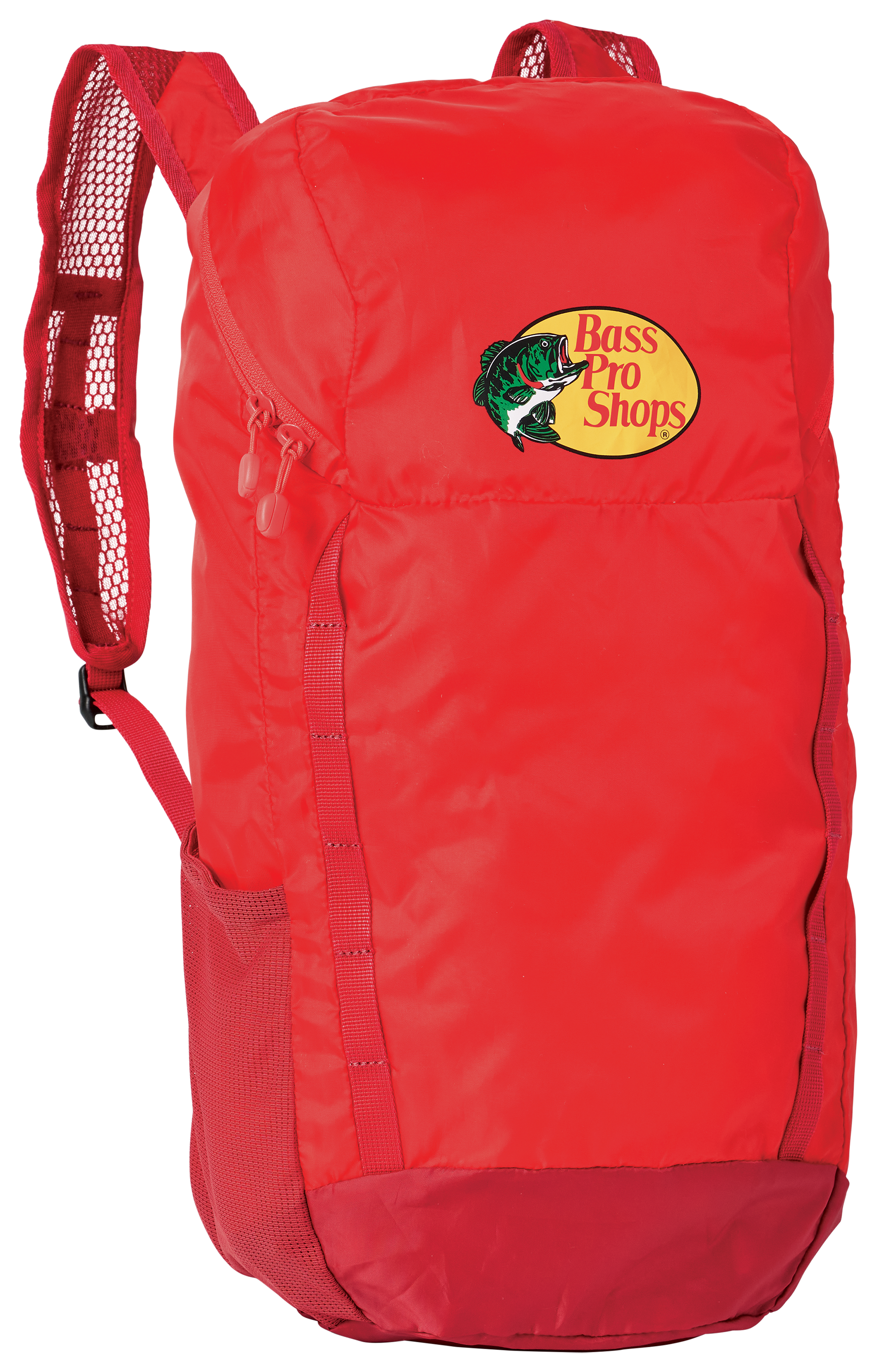 Image of Bass Pro Shops Collapsible 18L Backpack - Red
