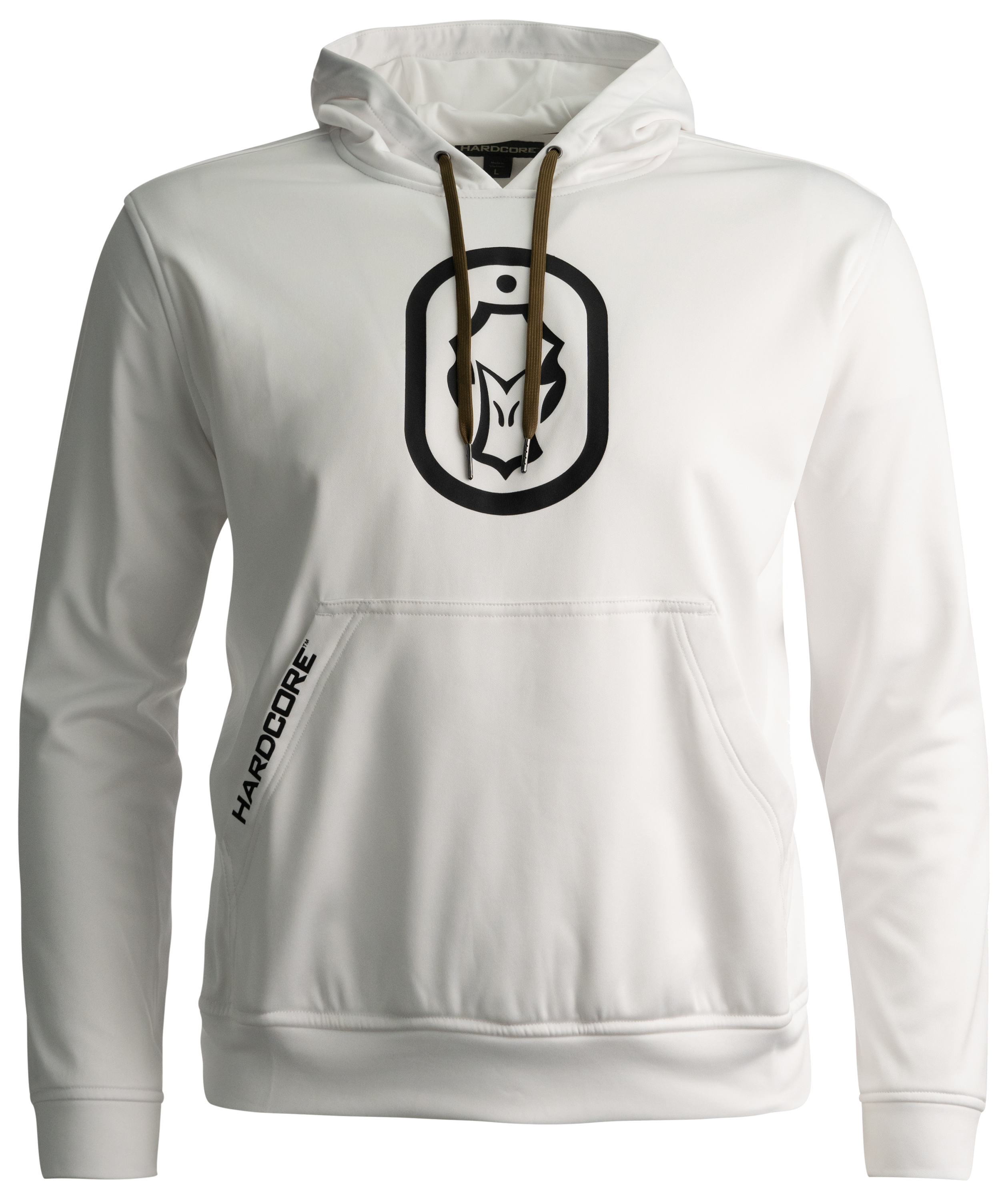 Image of Hardcore Waterfowl Logo Hoodie for Men - White - L