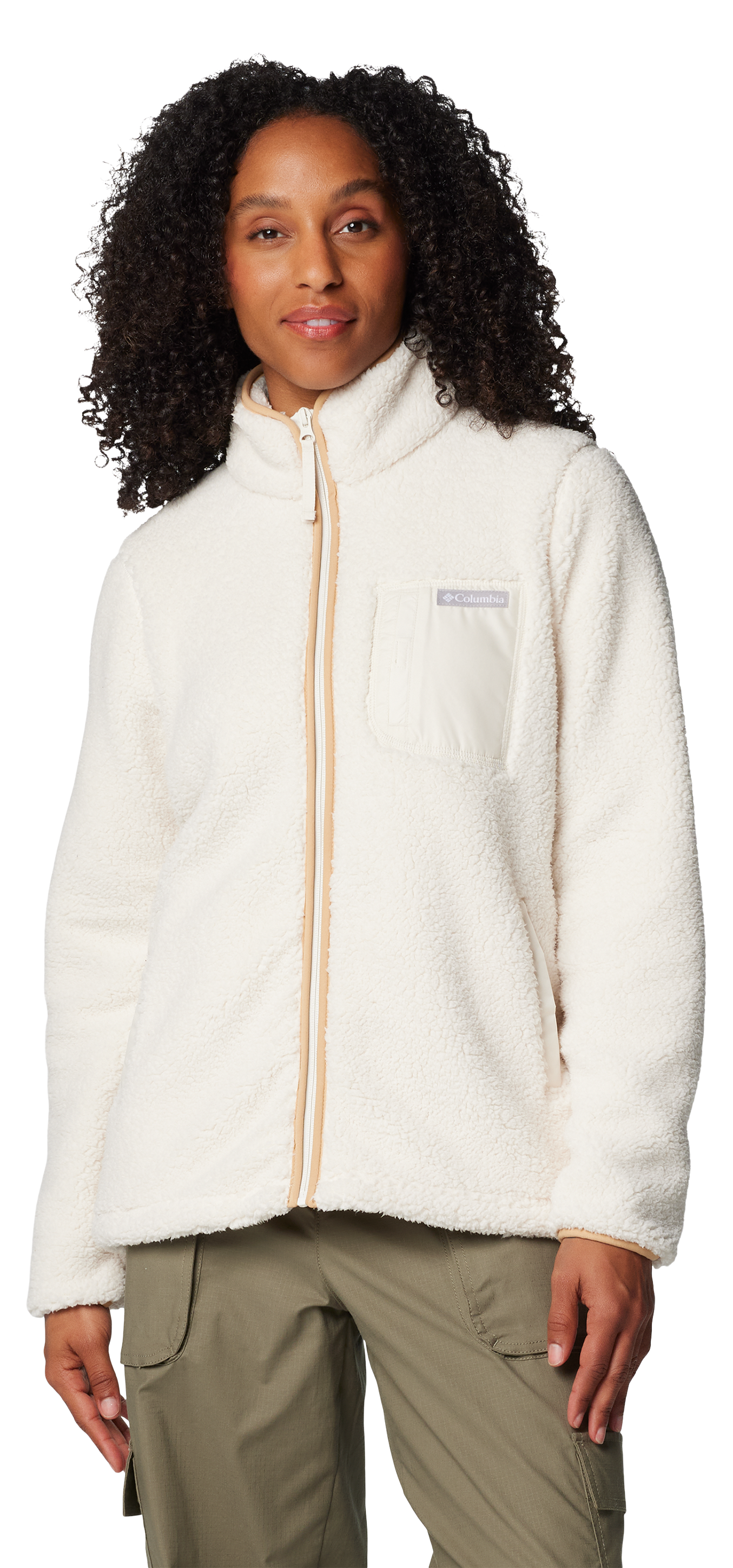 Image of Columbia West Bend II Full-Zip Jacket for Ladies - Chalk - 1X