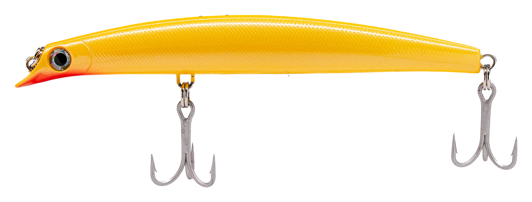 Image of "Joebaggs Tackle Swarters - Yellow - 7"" - 1-1/2 oz."