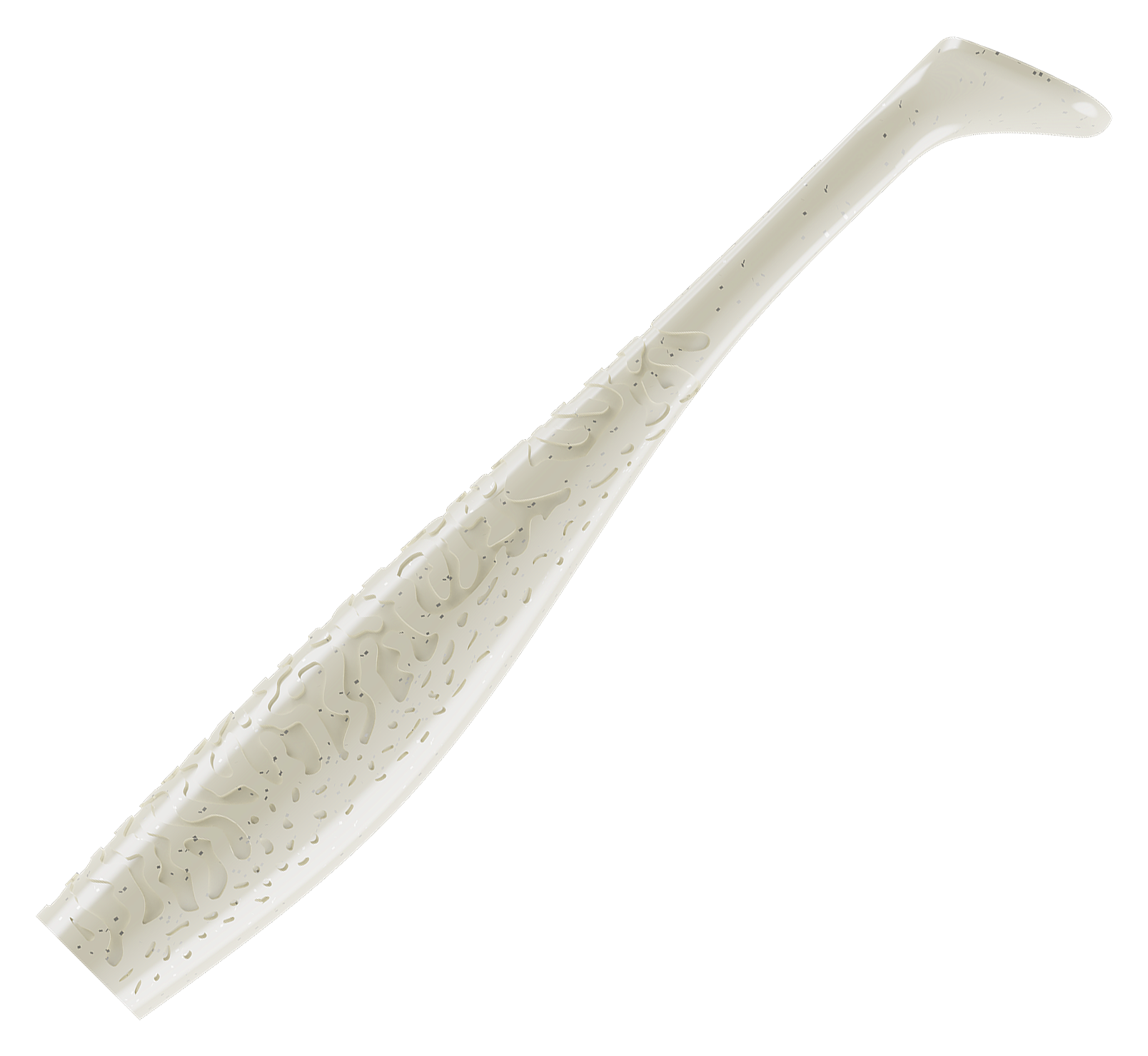 Image of "WolfPack Tackle Jig Tail - Pearl White - 7-1/2"""