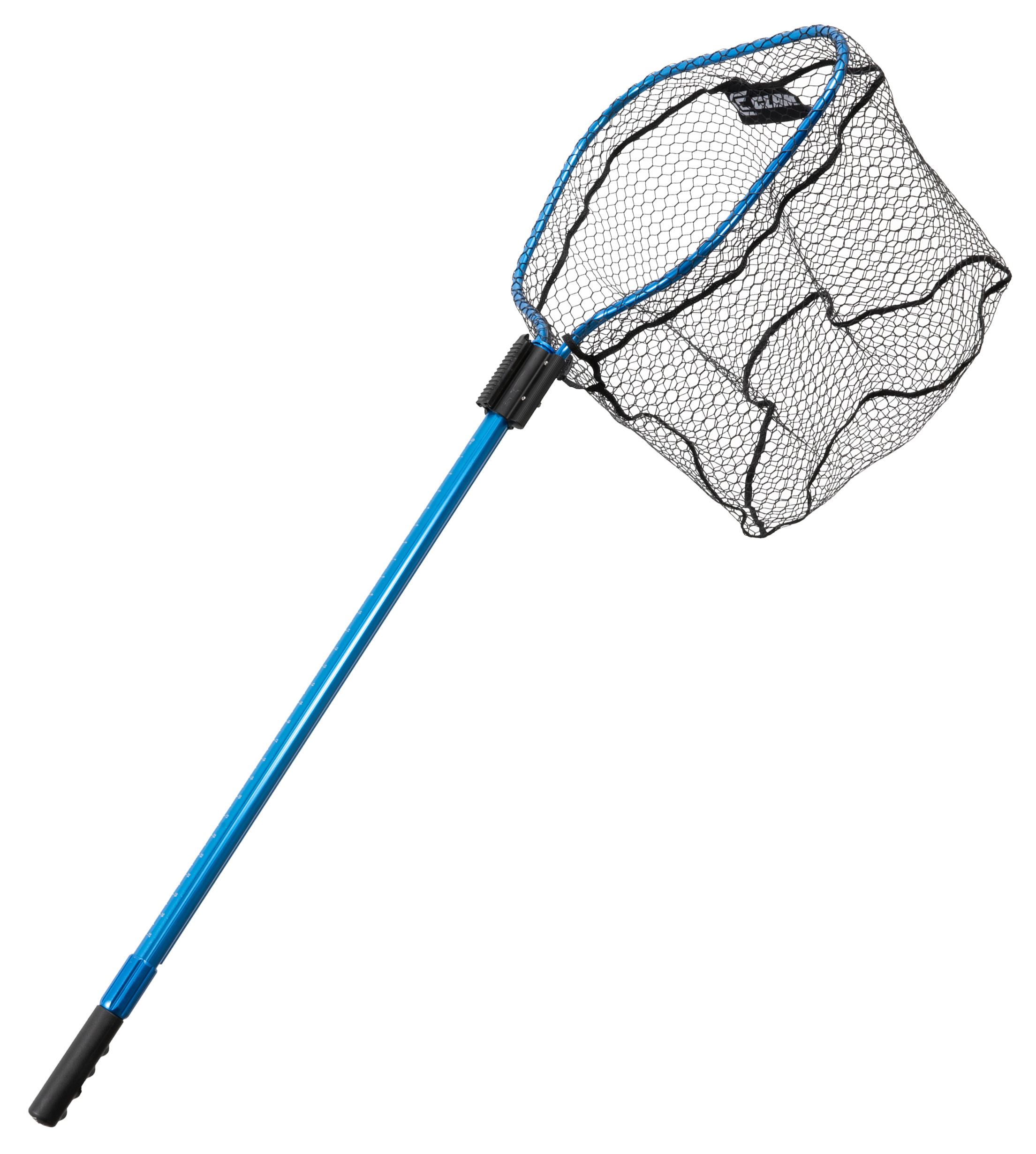 Image of "Clam Fortis Coated Conservation Landing Net - 21"" x 24"" Hoop; 44""-65"" Handle"