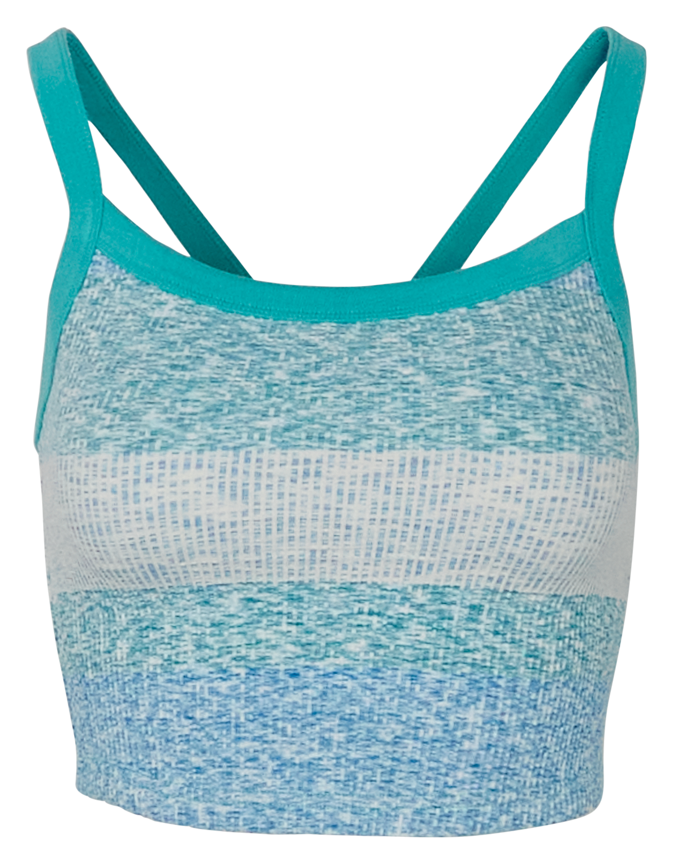 Image of Natural Reflections Space Dye Cami - Pool Blue
