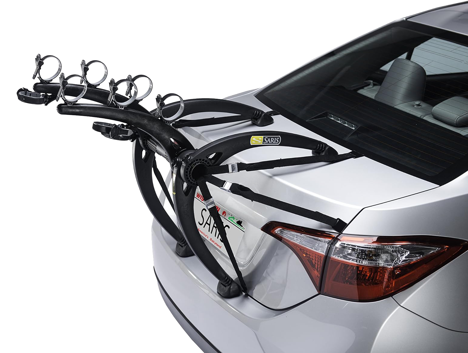 Image of Saris Bones 3-Bike Trunk-Mount Bike Rack