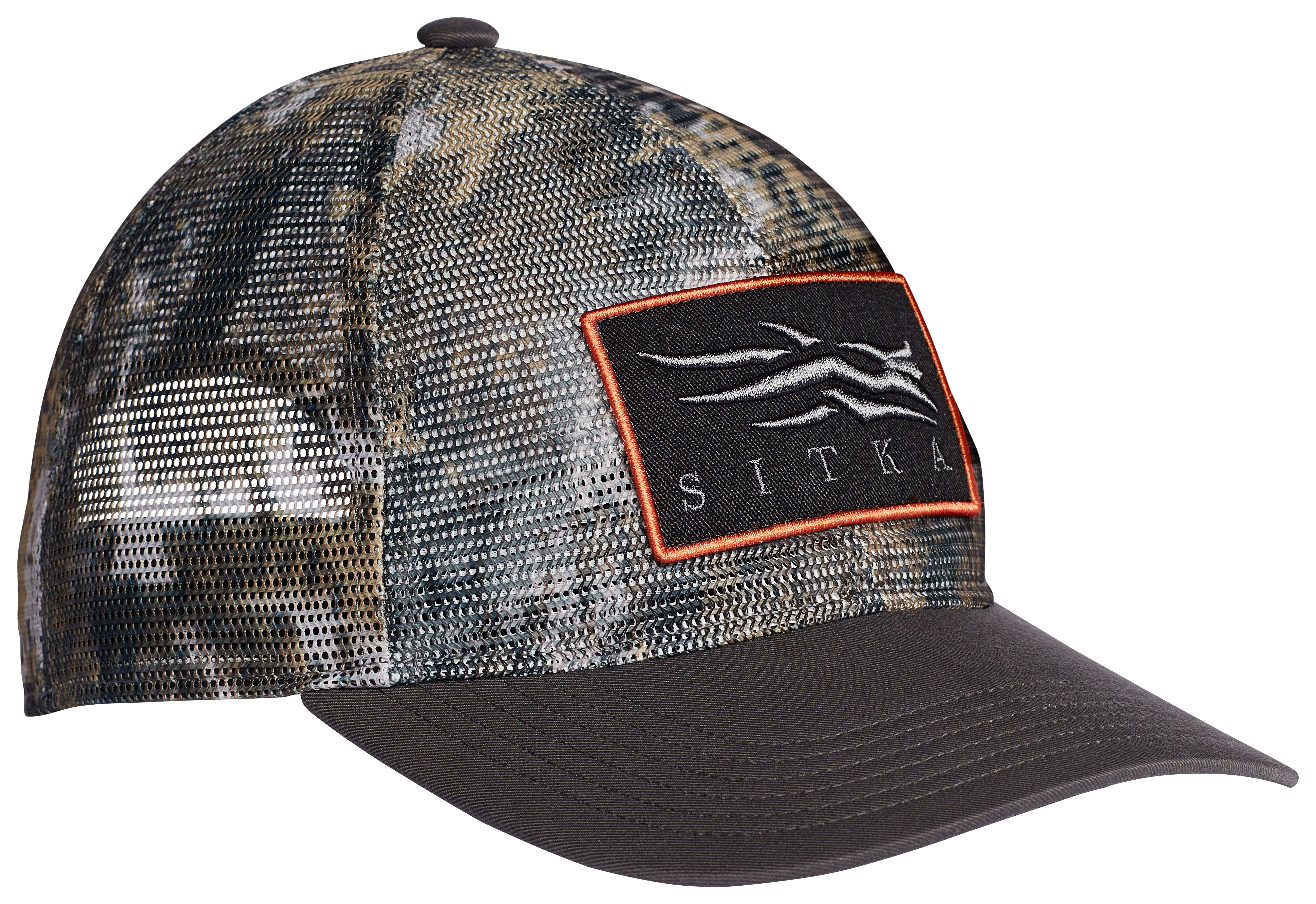 Image of SITKA Icon Mesh Mid Pro Trucker - Lead/Optifade Elevated II