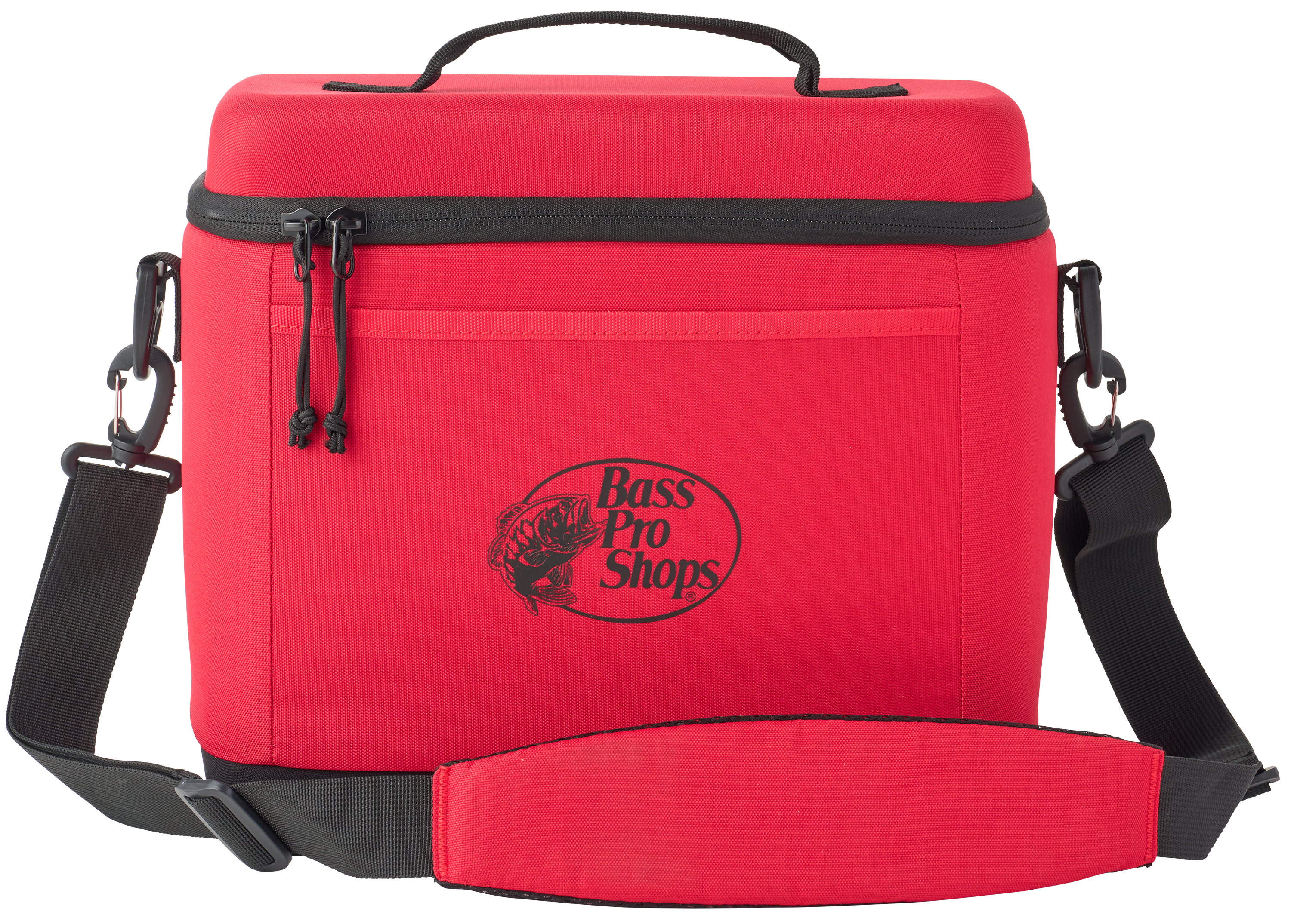Image of Bass Pro Shops Soft Cooler - Red - 12 Cans