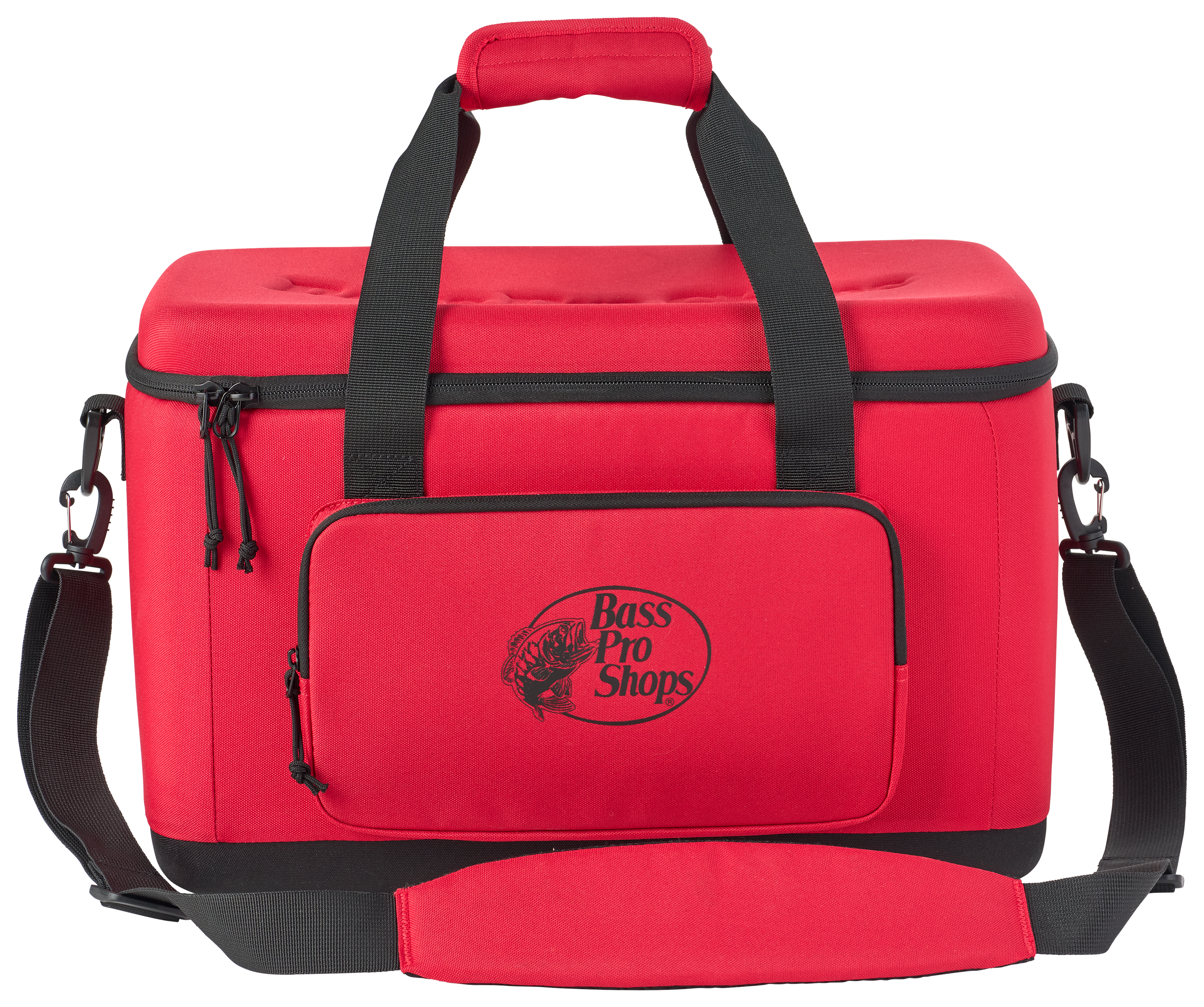 Image of Bass Pro Shops 24-Can Soft Cooler - Red