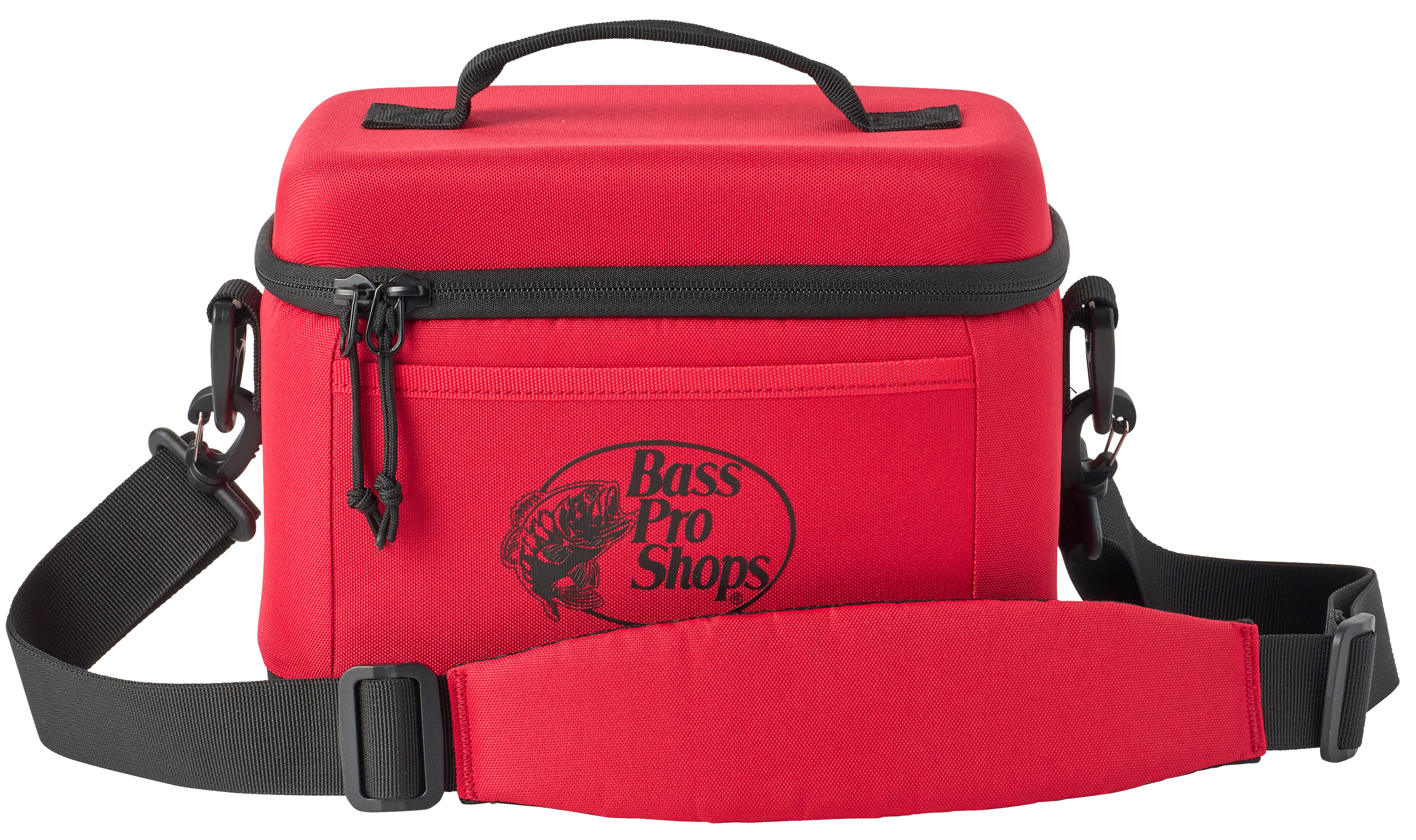 Image of Bass Pro Shops Soft Cooler - Red - 6 Cans