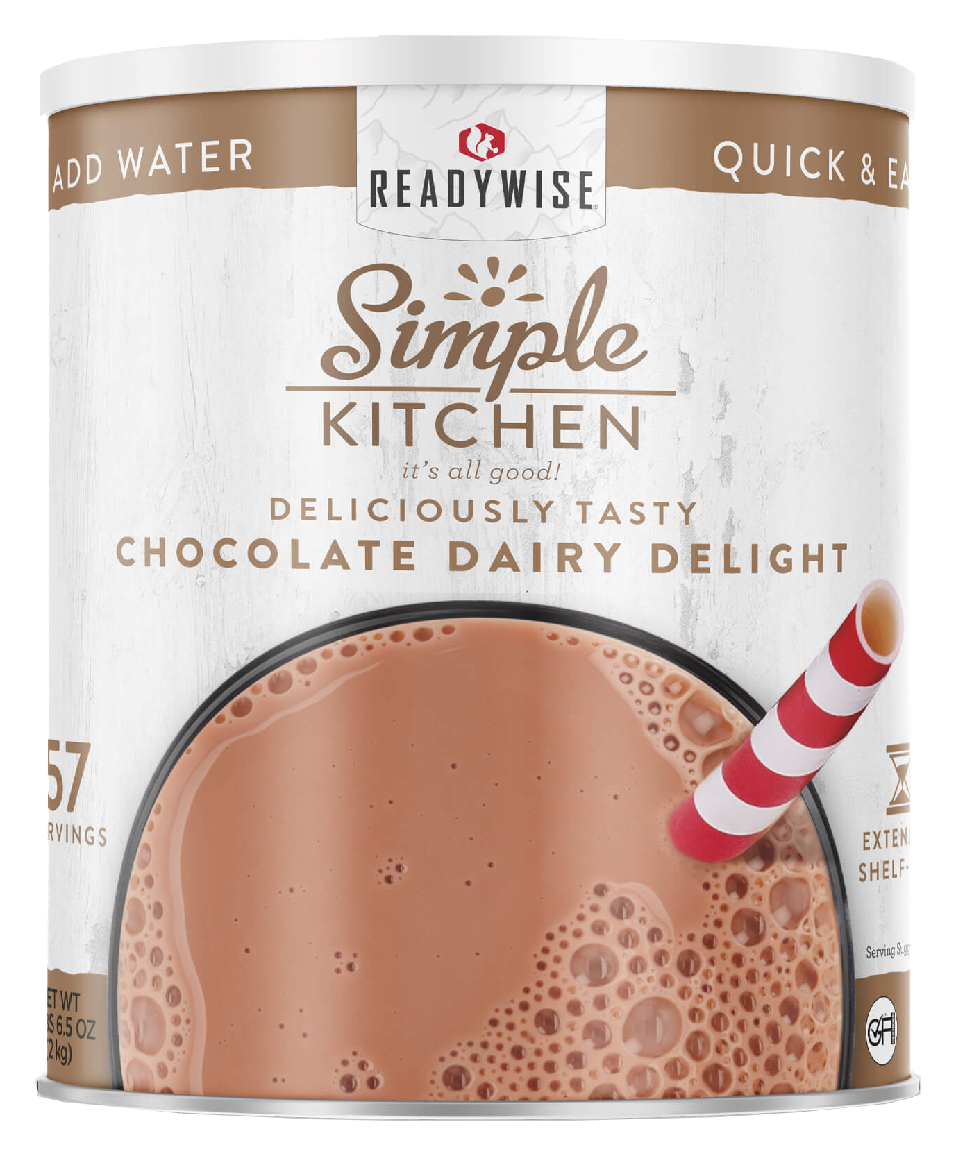 Image of ReadyWise Simple Kitchen #10-Can Chocolate Dairy Delight