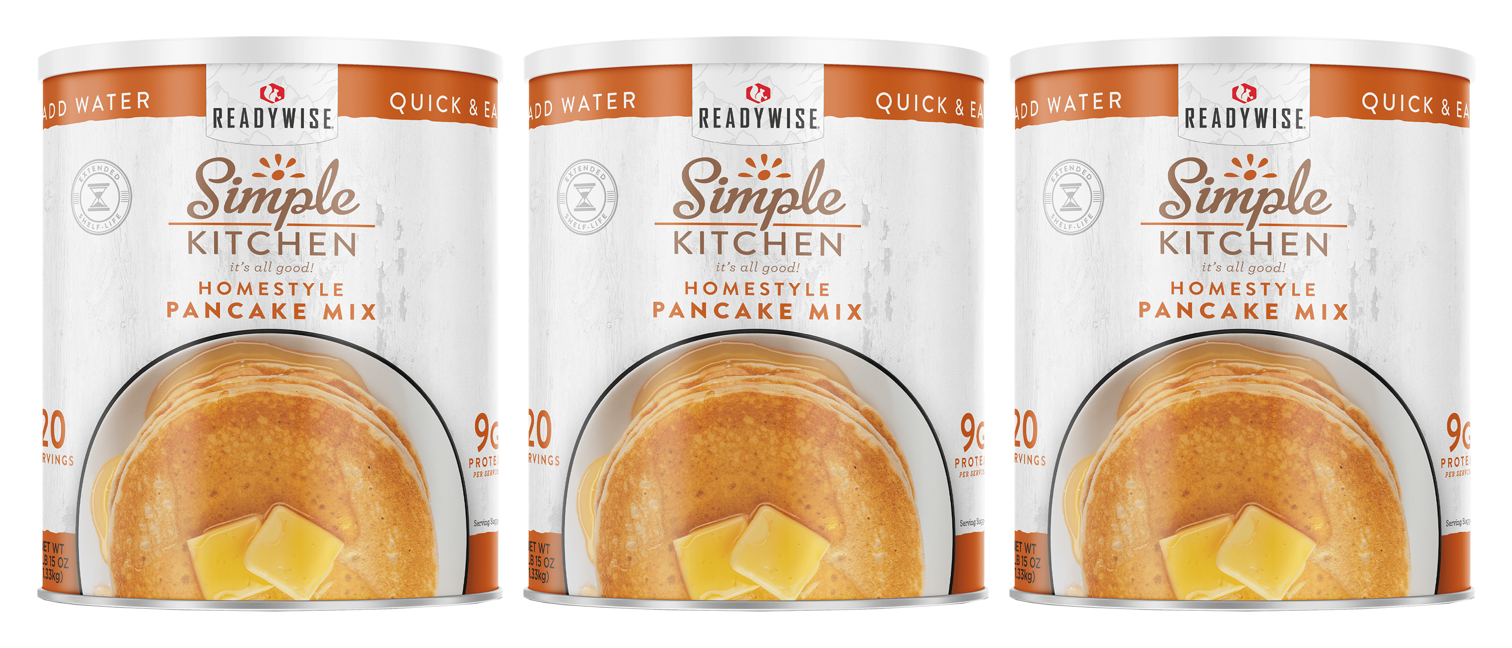 Image of ReadyWise Simple Kitchen #10-Can Pancake Mix