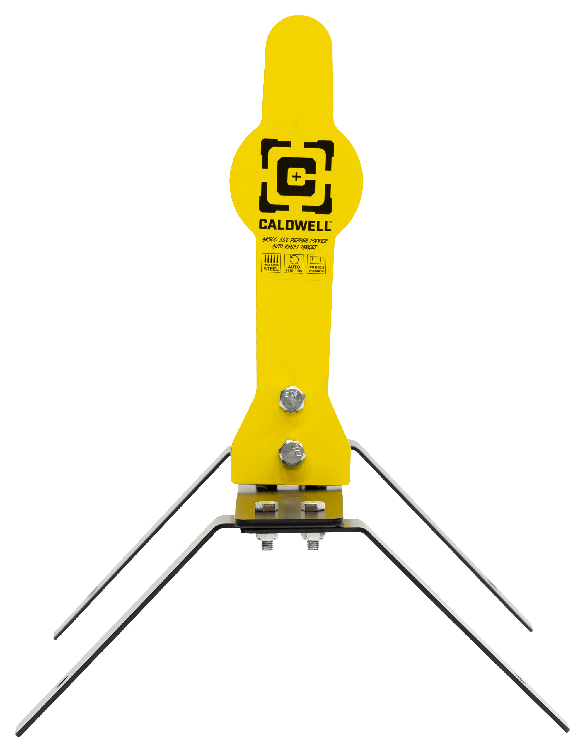 Image of Caldwell AR500 33% Pepper Popper Auto-Reset Target