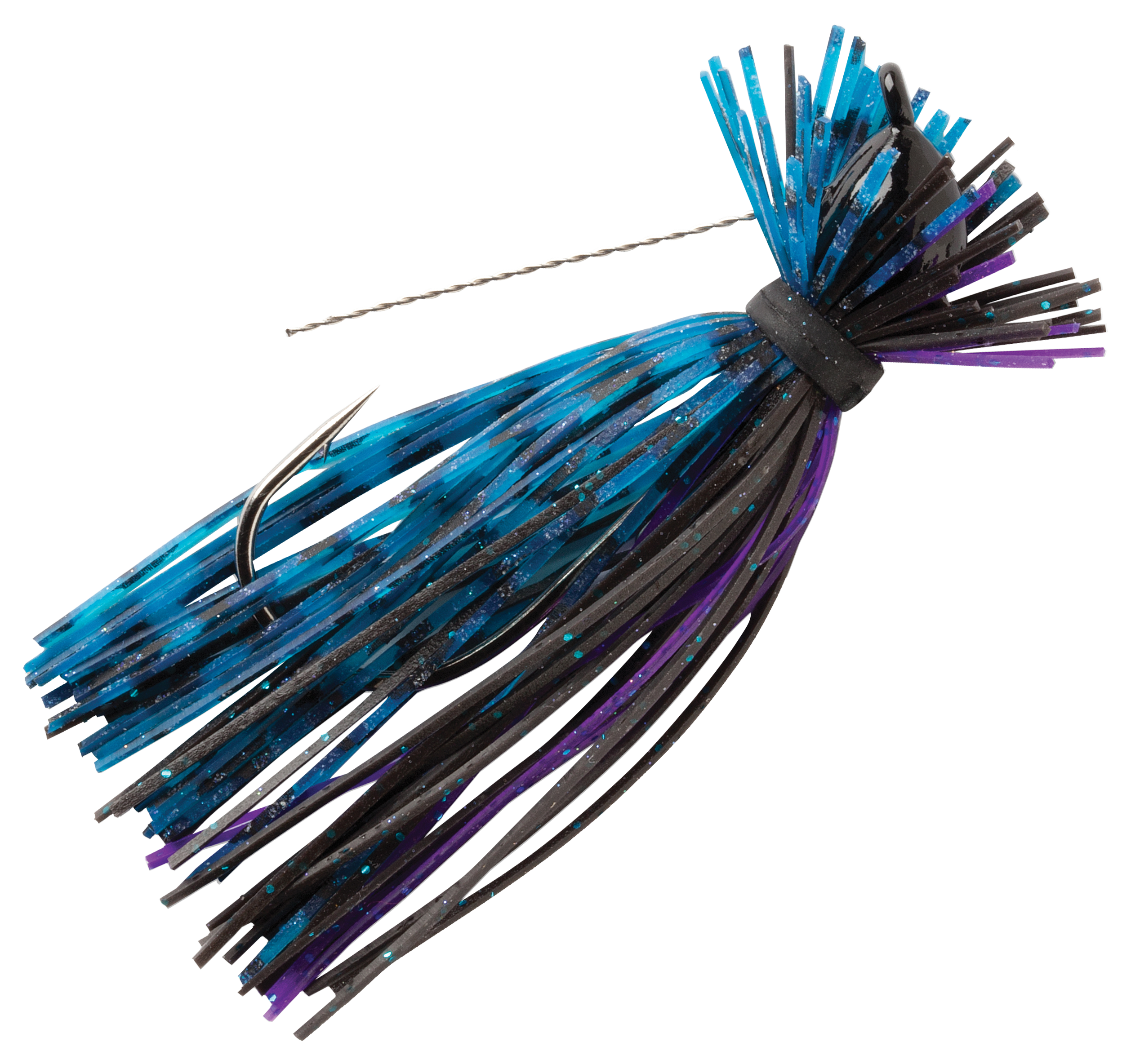 Image of VMC Finesse Jig - Black Blue Purple - 3/16 oz.