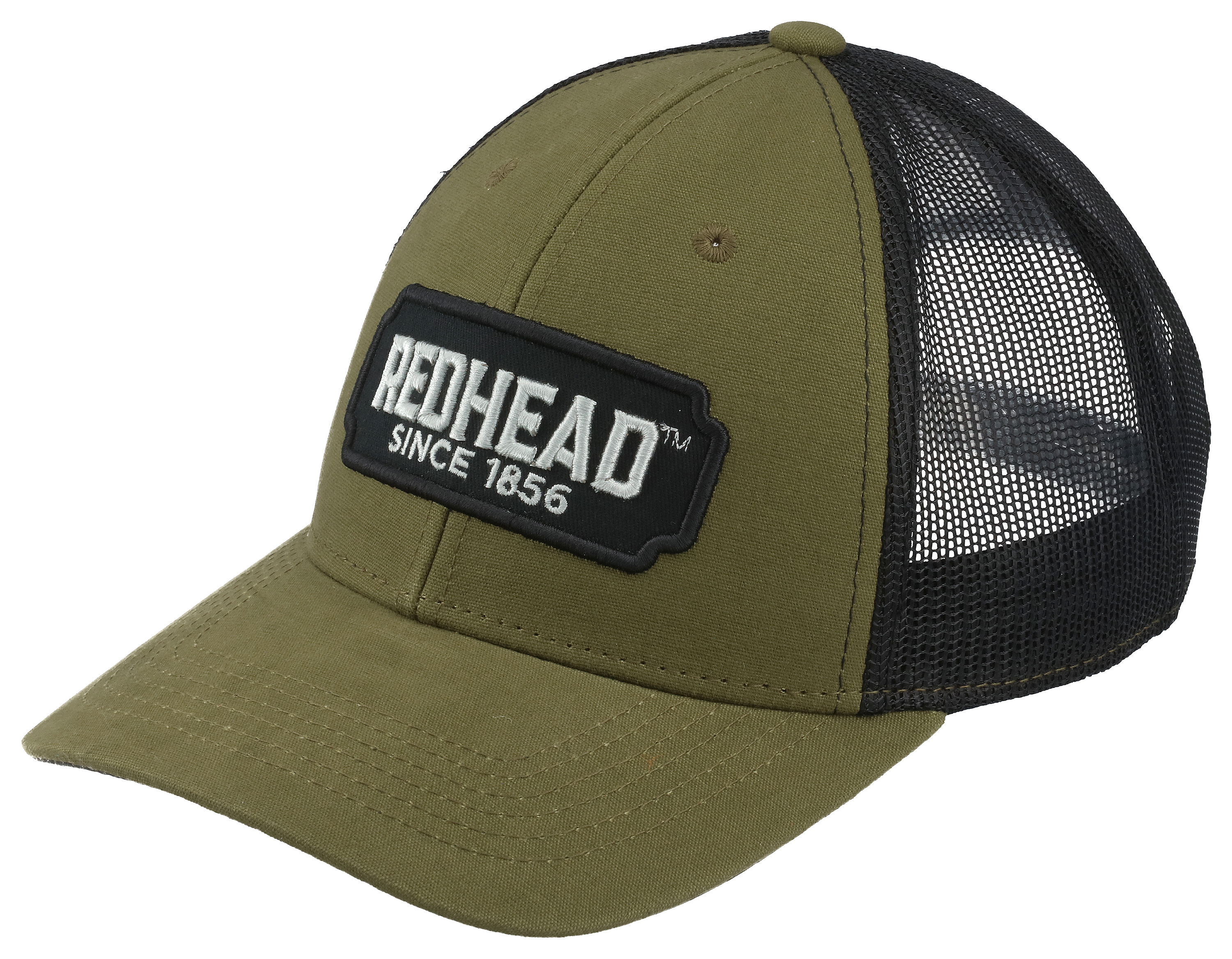 REDHEAD Embroidered Mesh-Back Snapback Cap