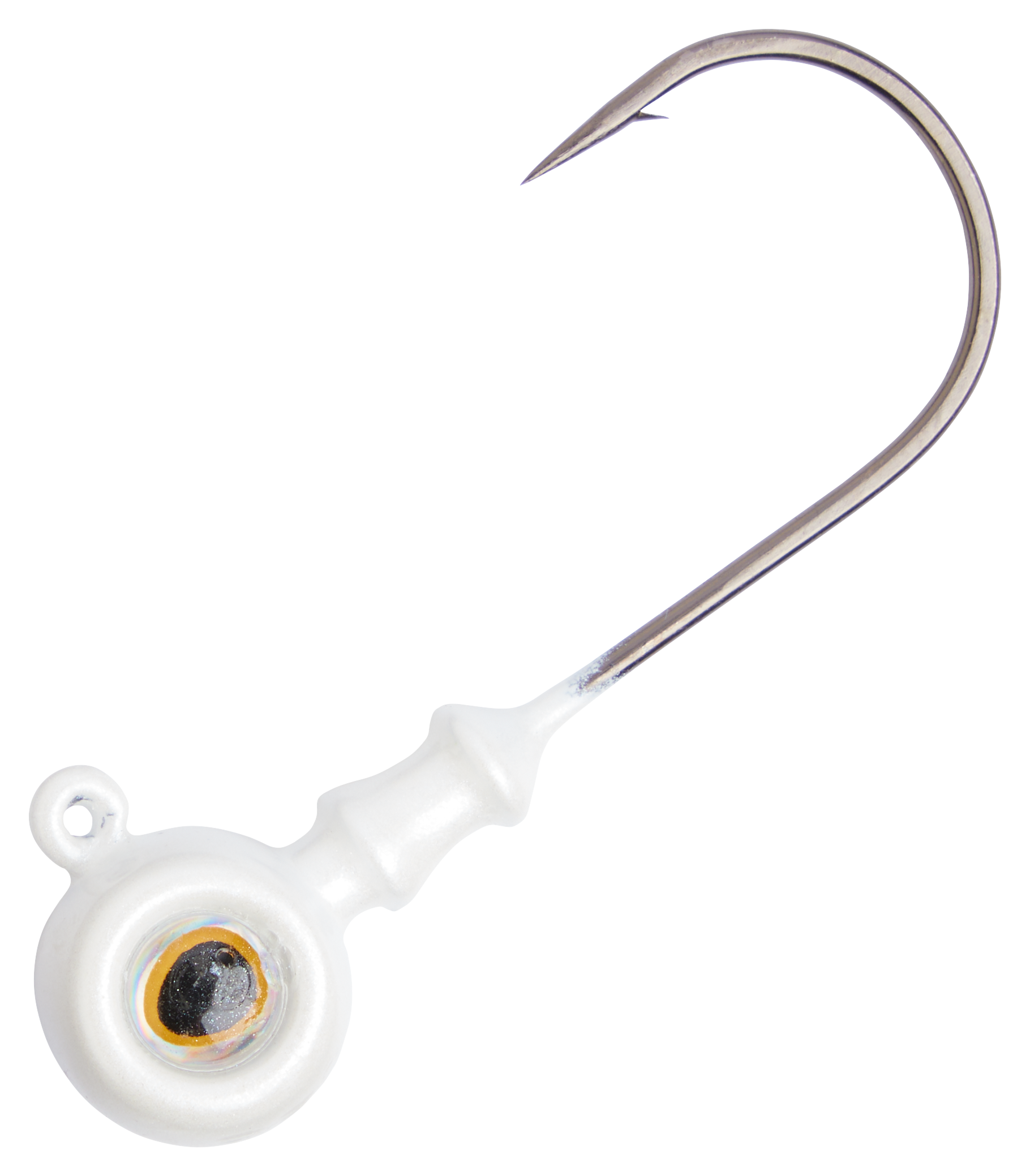 Image of Bass Pro Shops XPS Forward Facing Sonar Jighead - Pearl White - 1/8 oz.