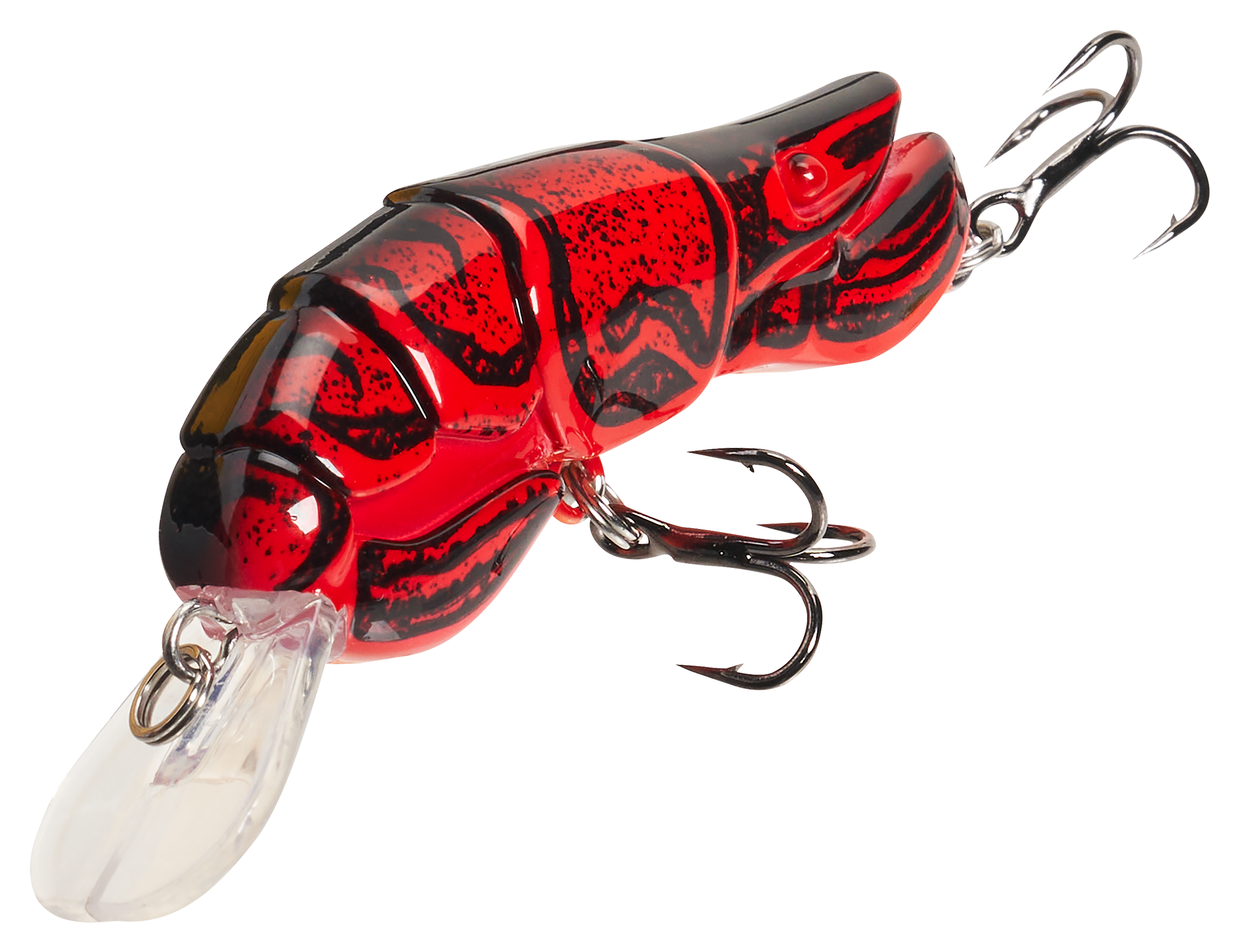 Image of Bass Pro Shops Mini Crank Craw - Red Craw - 1-1/2''