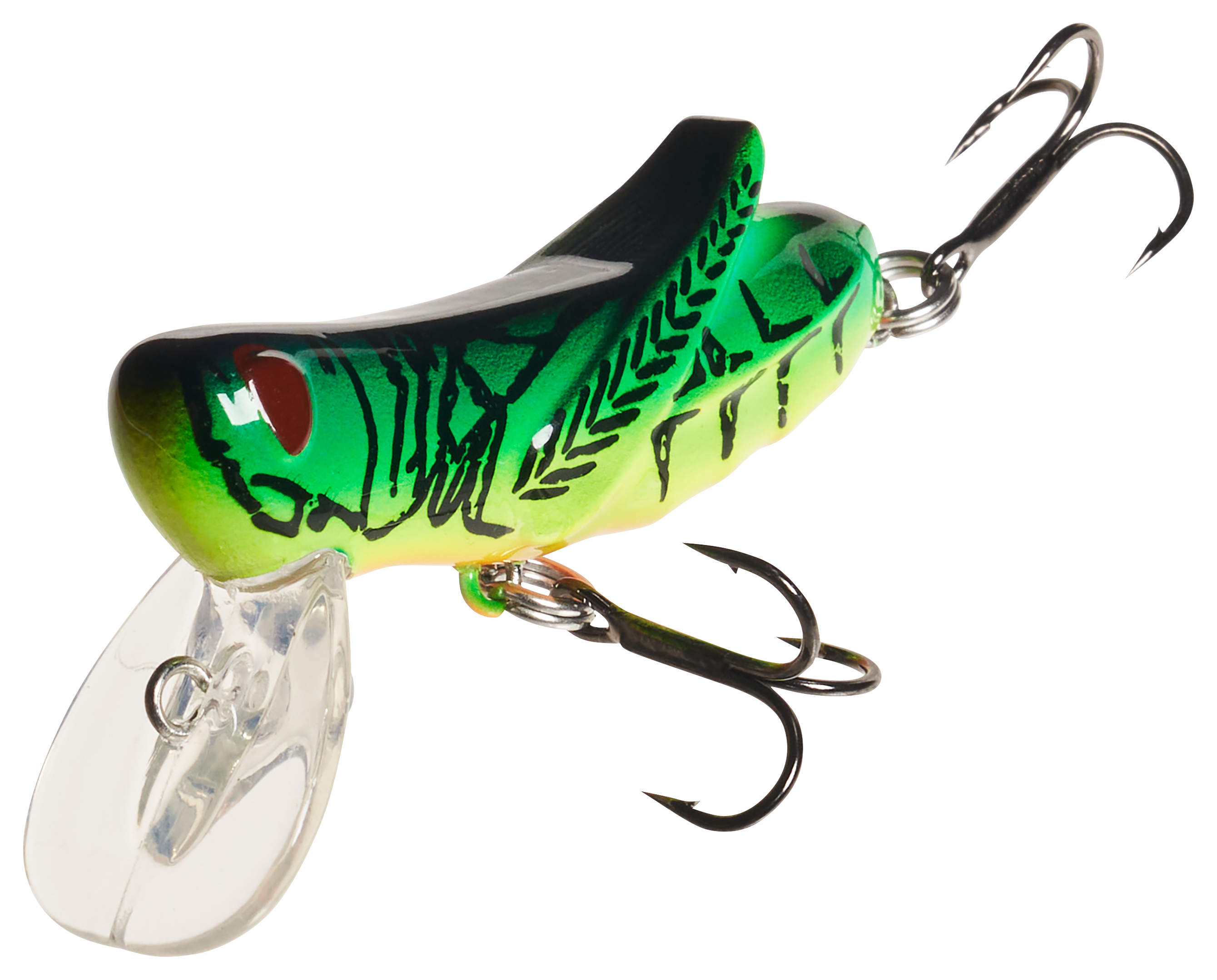 Image of Bass Pro Shops Micro Crankhopper - Fire Tiger - 1-5/8''