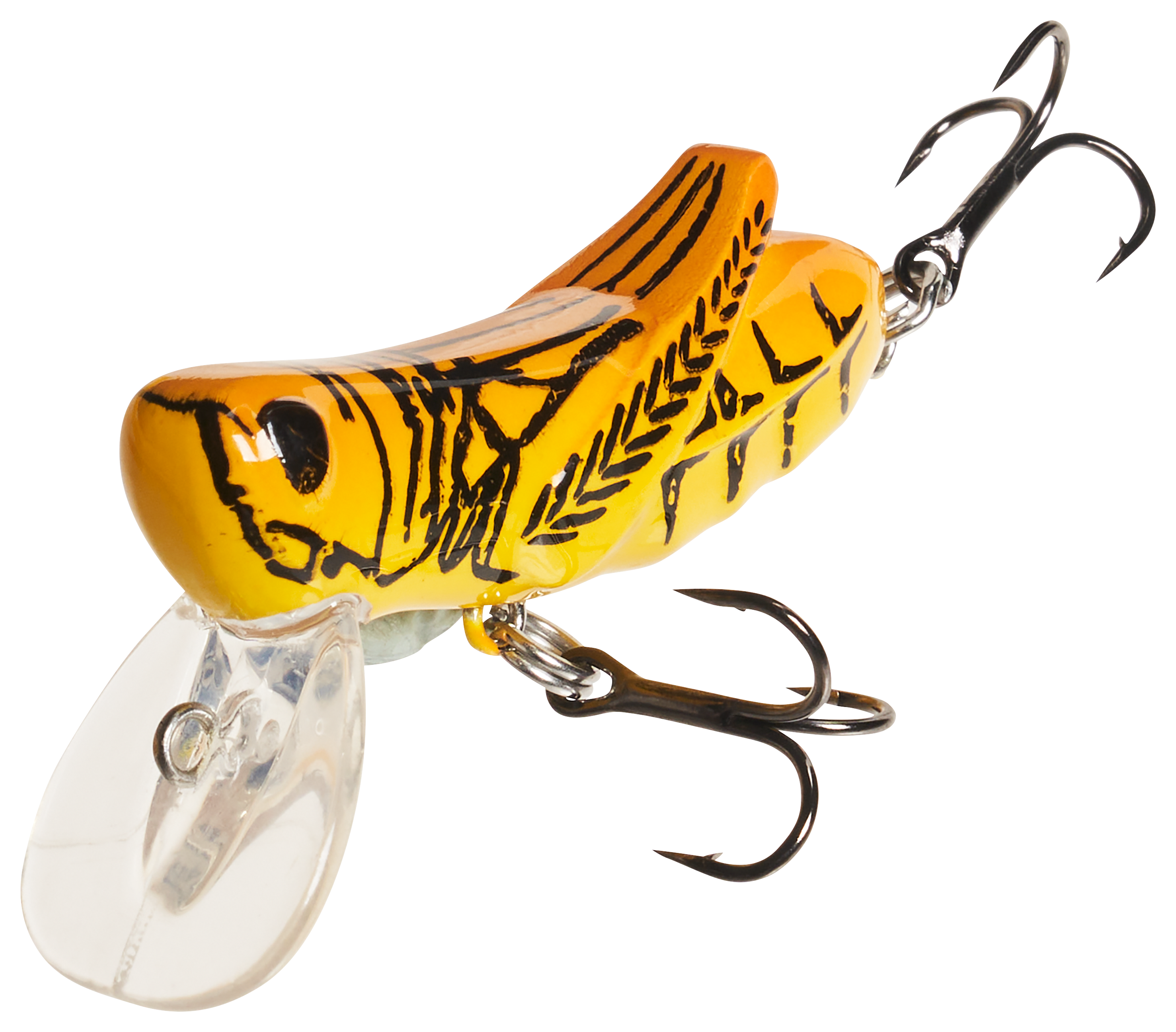 Image of Bass Pro Shops Micro Crankhopper - Lemon - 1-5/8''