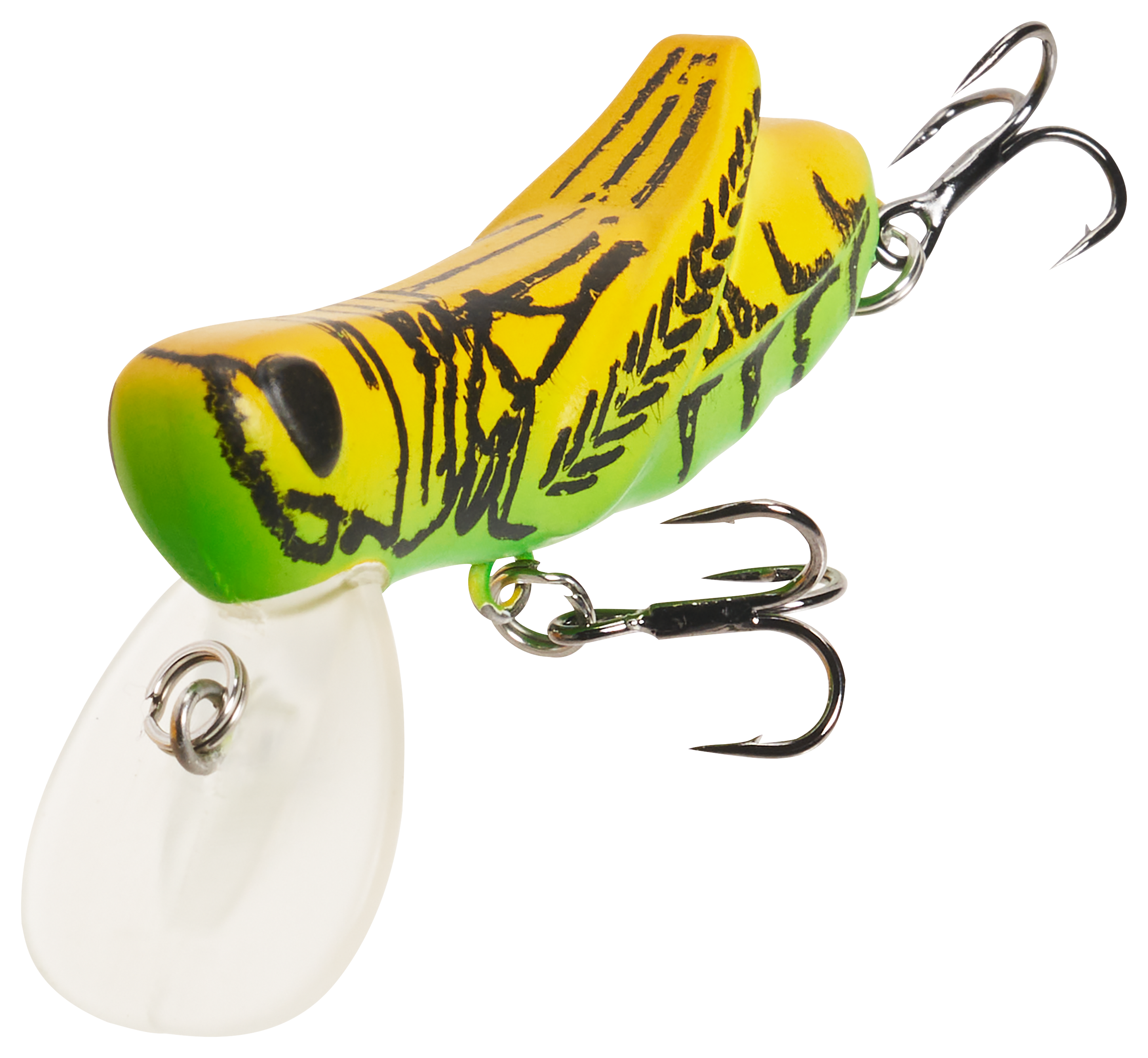 Image of Bass Pro Shops Micro Crankhopper - Green - 1-5/8''