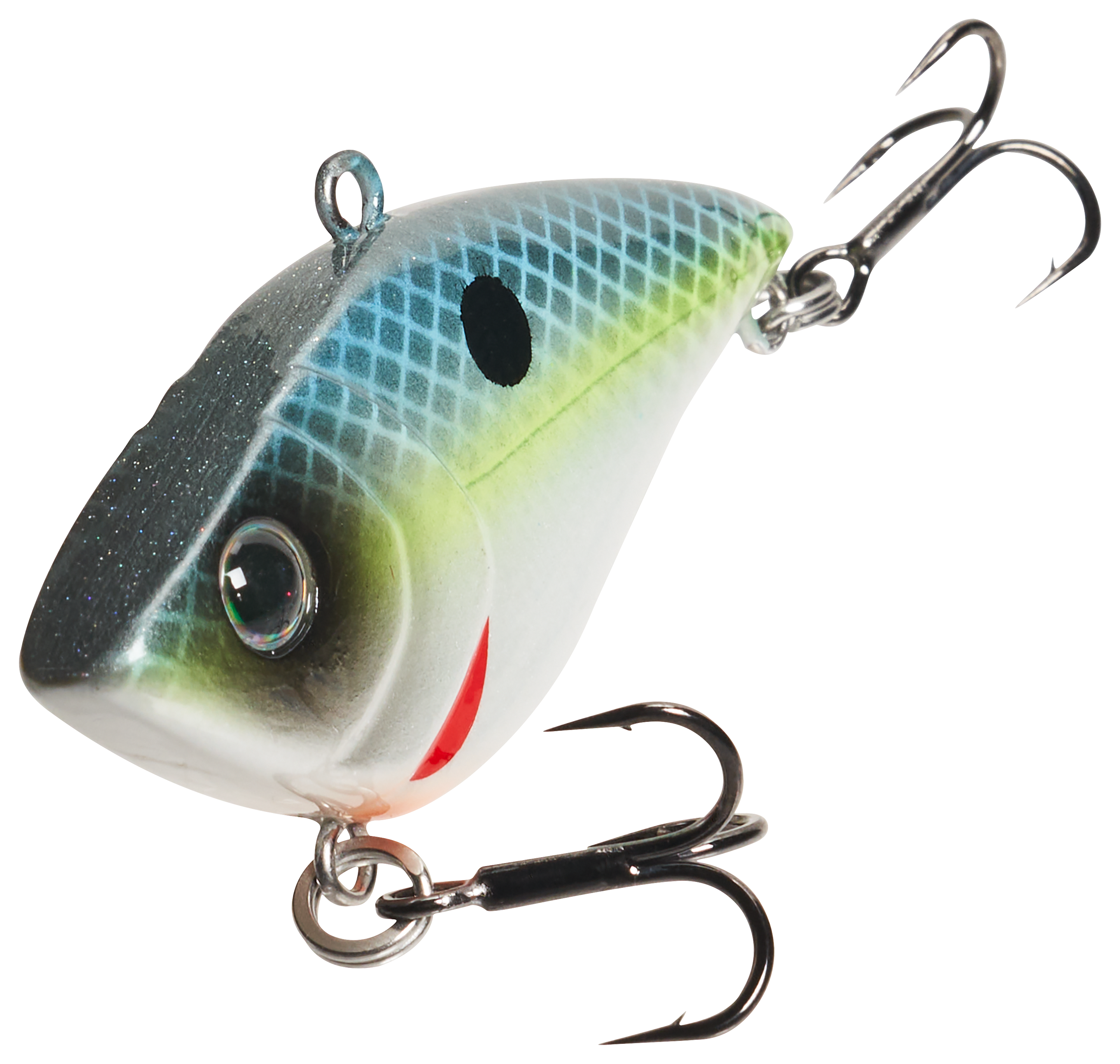 Image of Bass Pro Shops Micro Rattle Shad - Sexy Shad - 2''