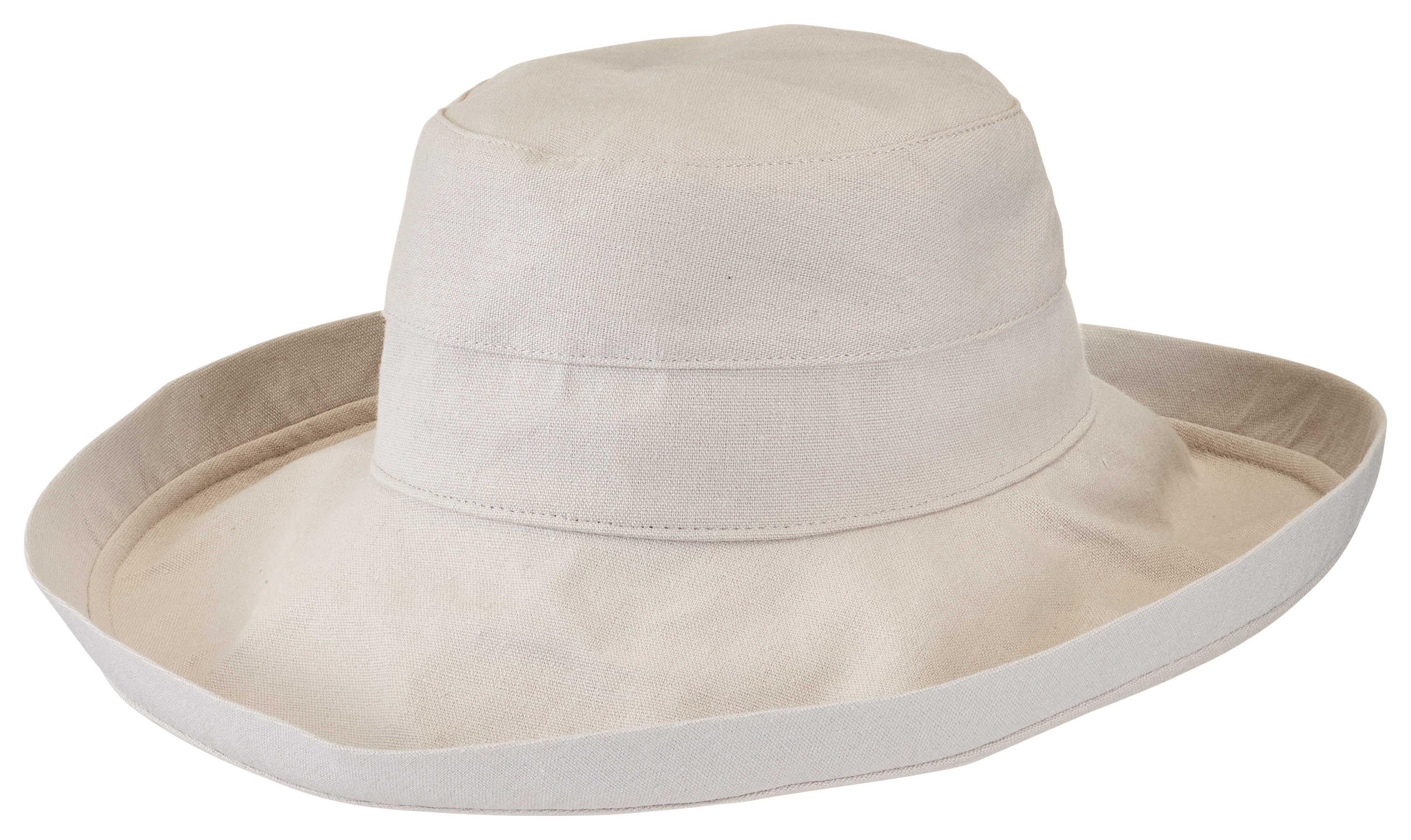 Image of Natural Reflections Cloth Sun Hat - Gray