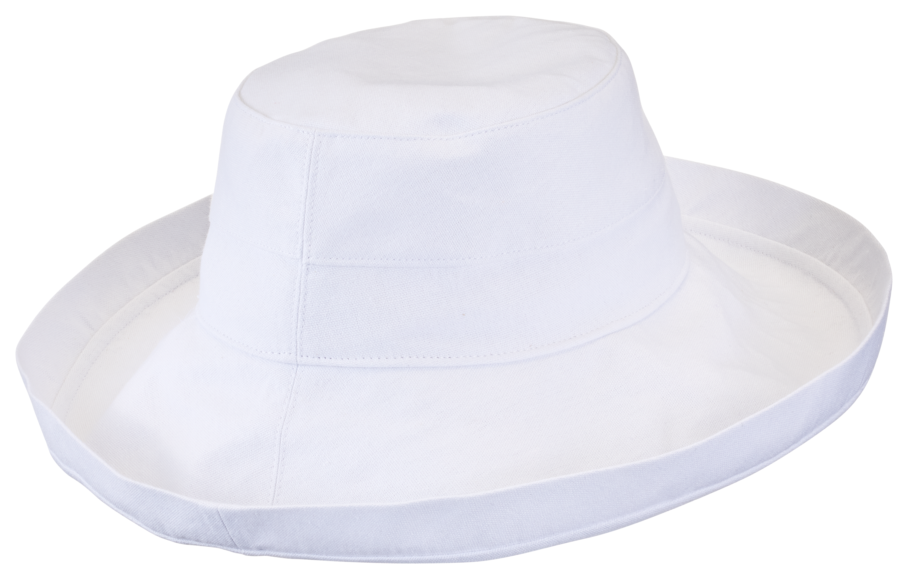 Image of Natural Reflections Cloth Sun Hat - White