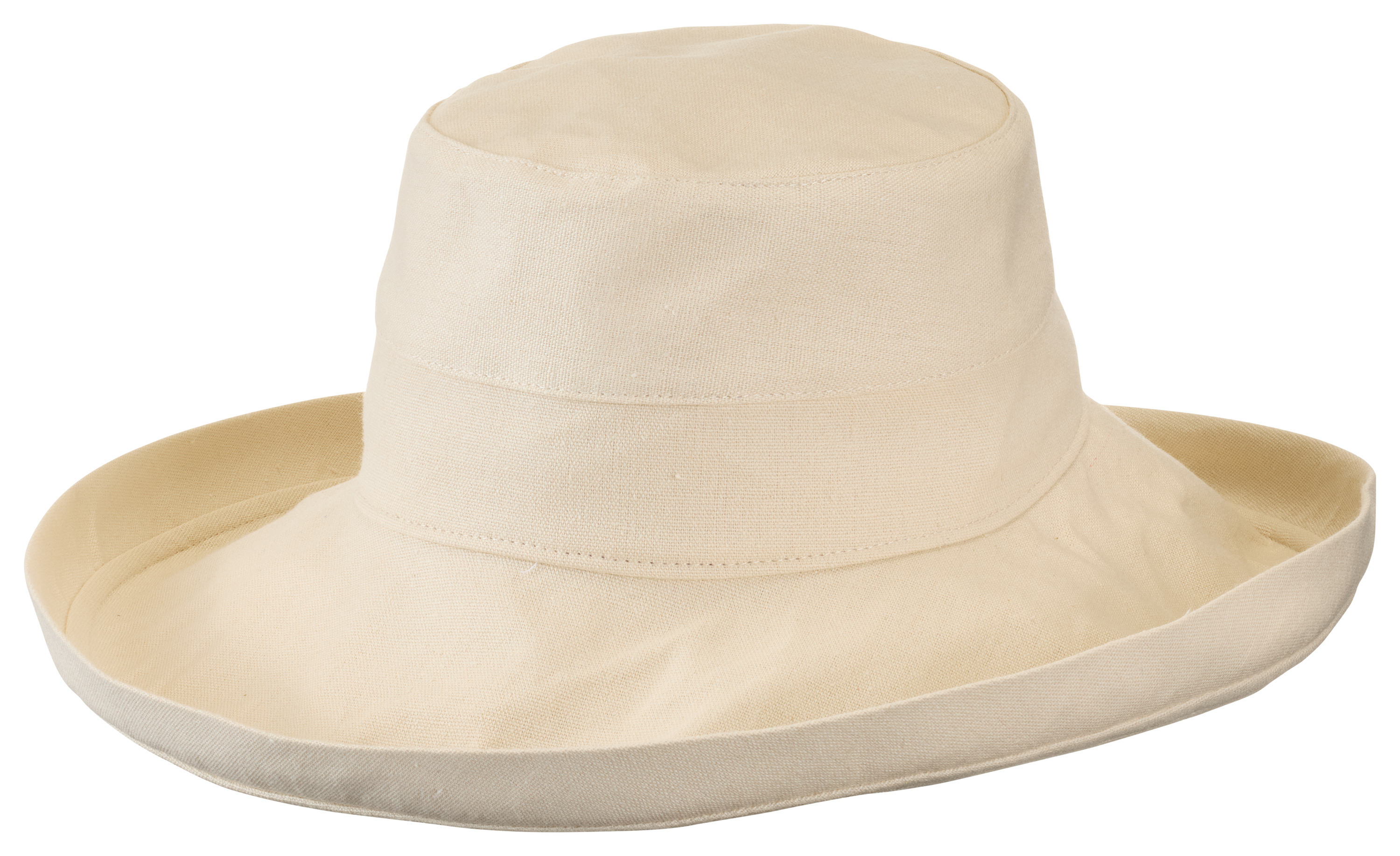 Image of Natural Reflections Cloth Sun Hat - Taupe