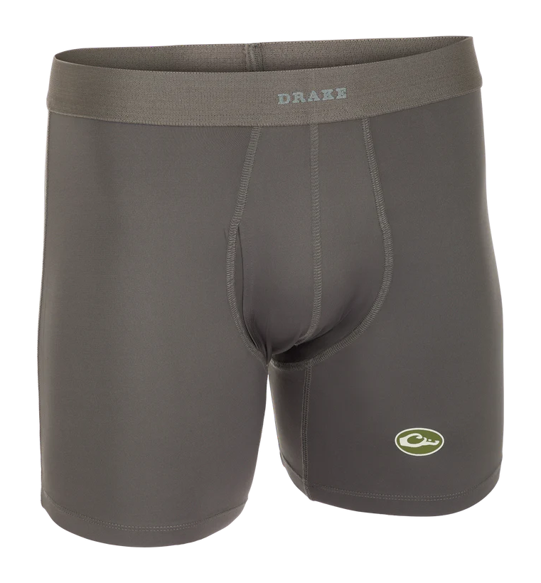 DRAKE Commando Boxer Brief, Color: Castlerock Grey, Size: S (DS2525-CRG-1)