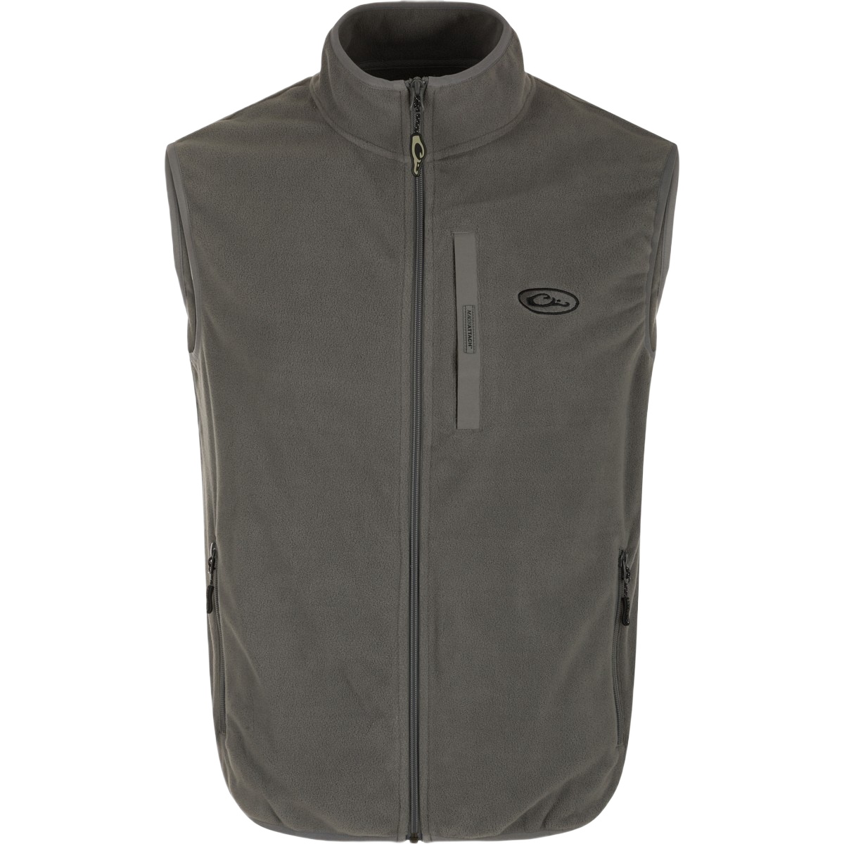 Image of Drake Camp Fleece Vest - Castlerock Grey