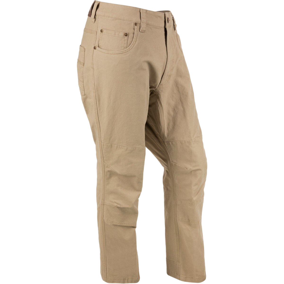 Image of Drake Men's Stretch Canvas Pants - Timber Wolf Khaki - 38x32