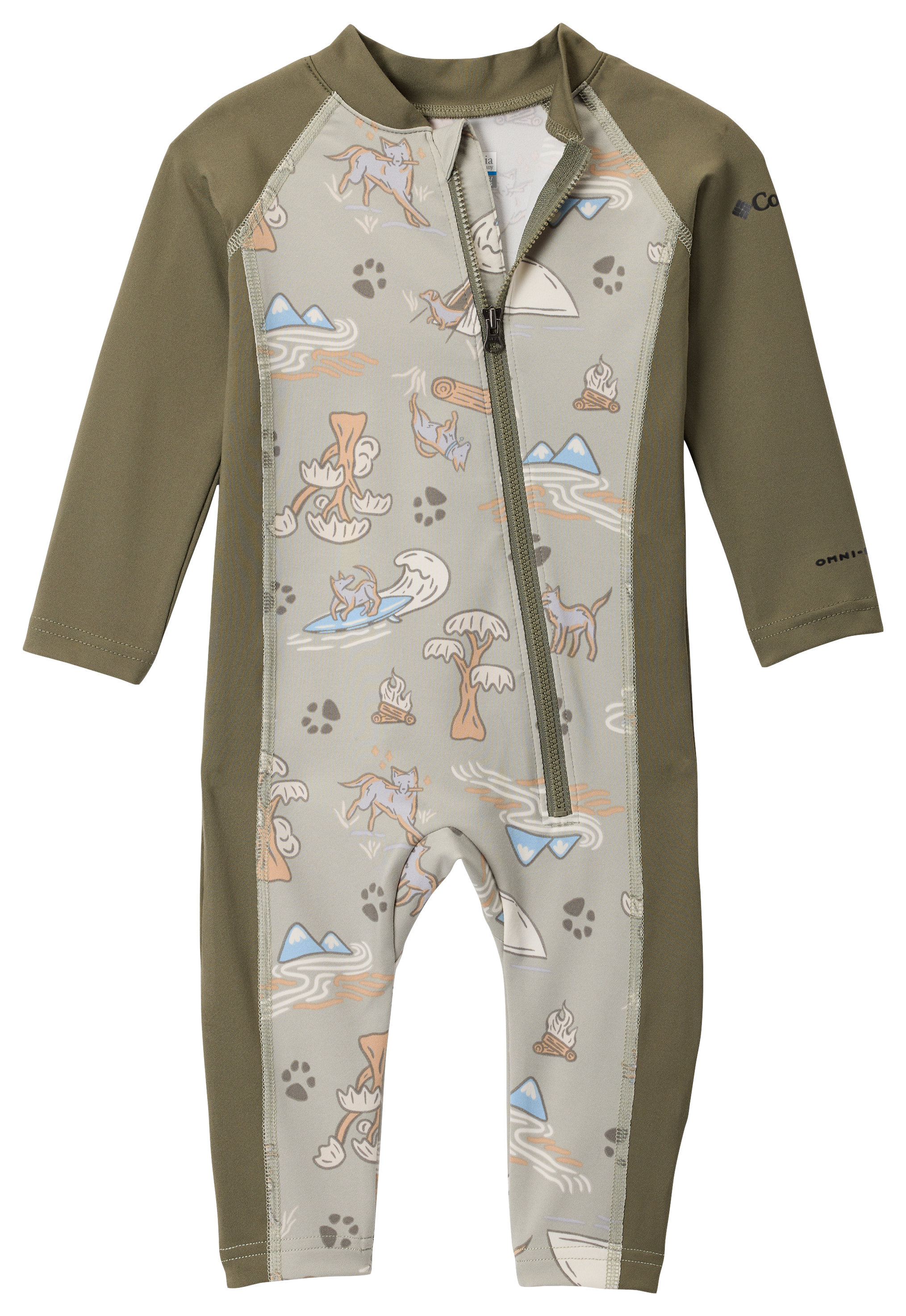 COLUMBIA Sandy Shores II Long-Sleeve Sunsuit for Babies