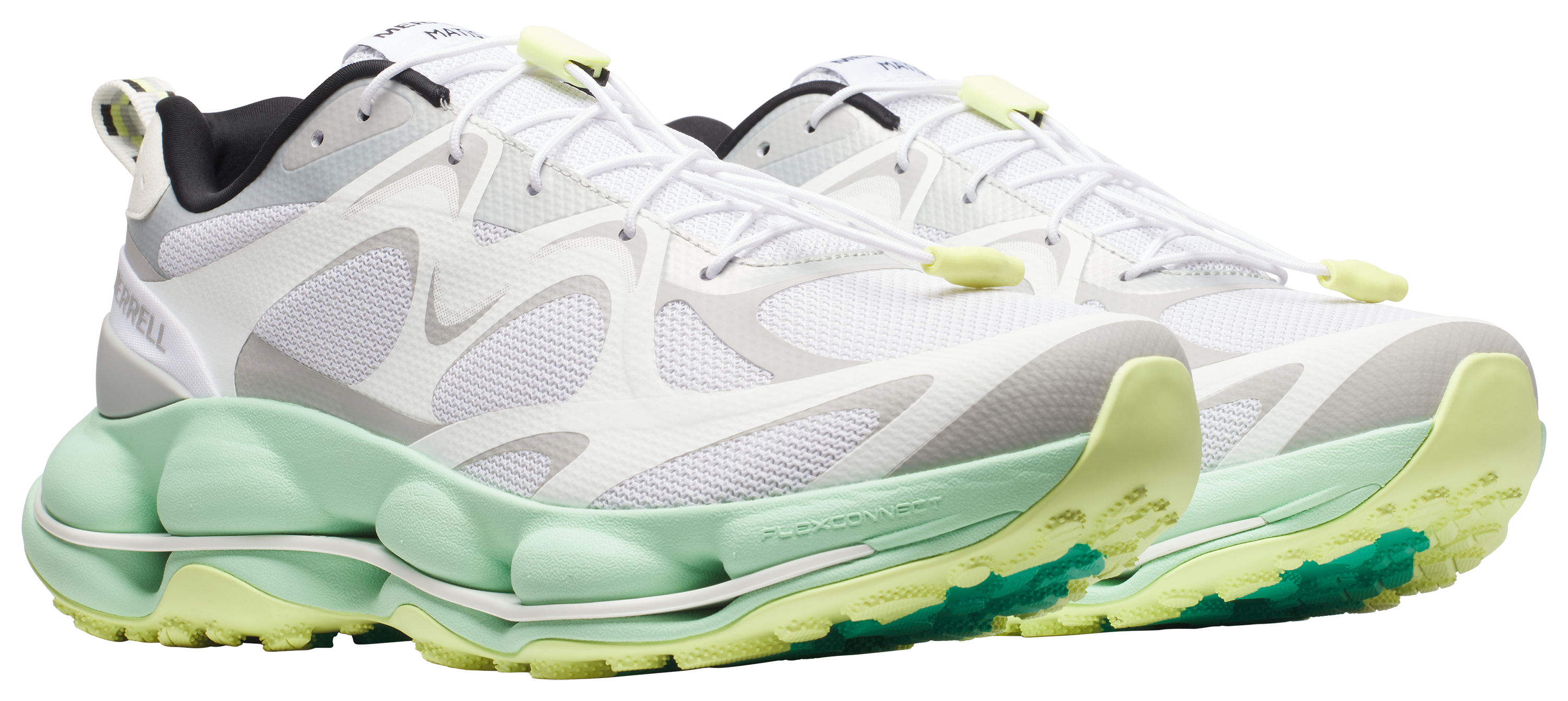 Image of Merrell Speed Arc Matis Hiking Sneakers for Men - White/Turquoise - 8M