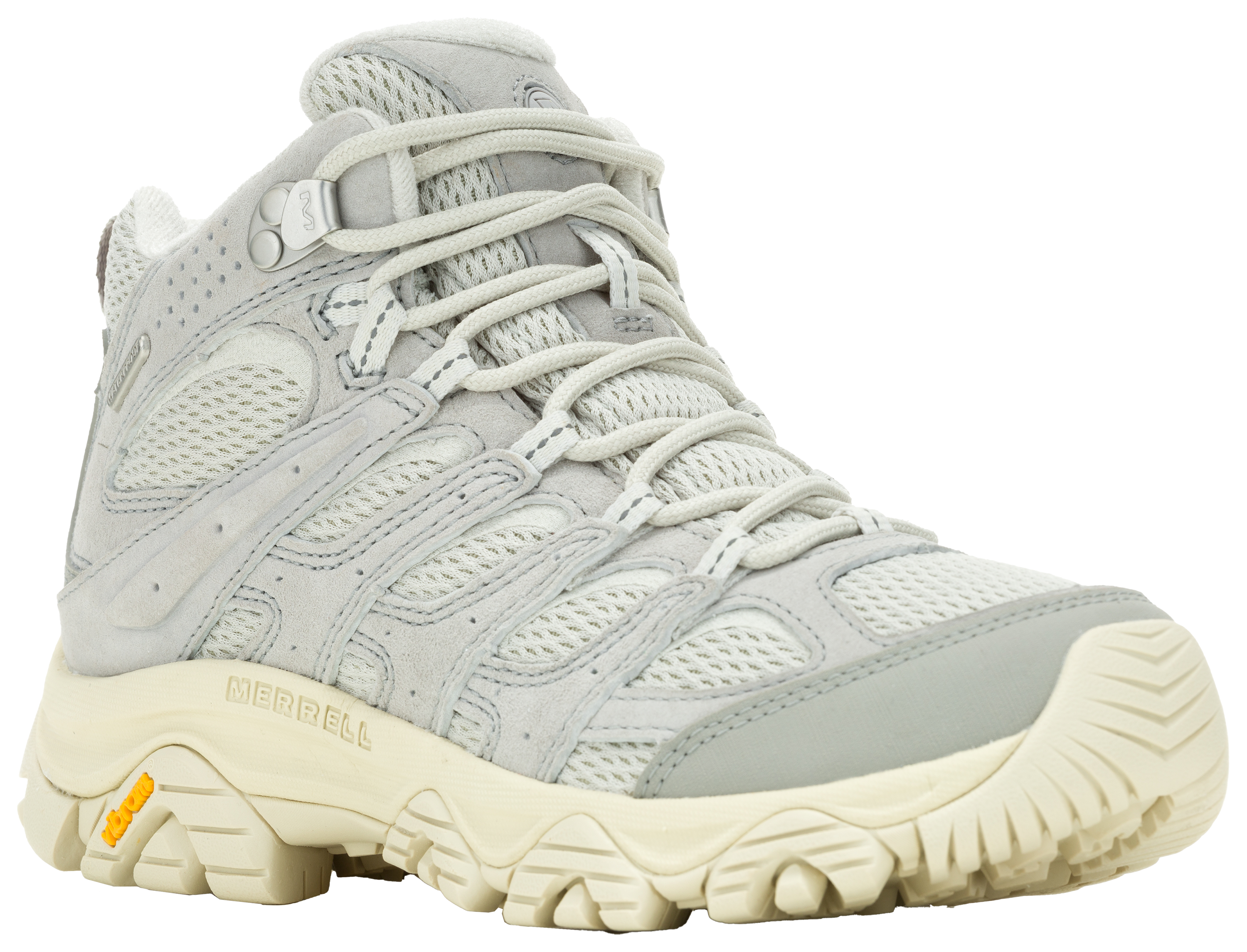 Image of Merrell Moab 3 Mid Waterproof Hiking Shoes for Ladies - Paloma - 9.5M