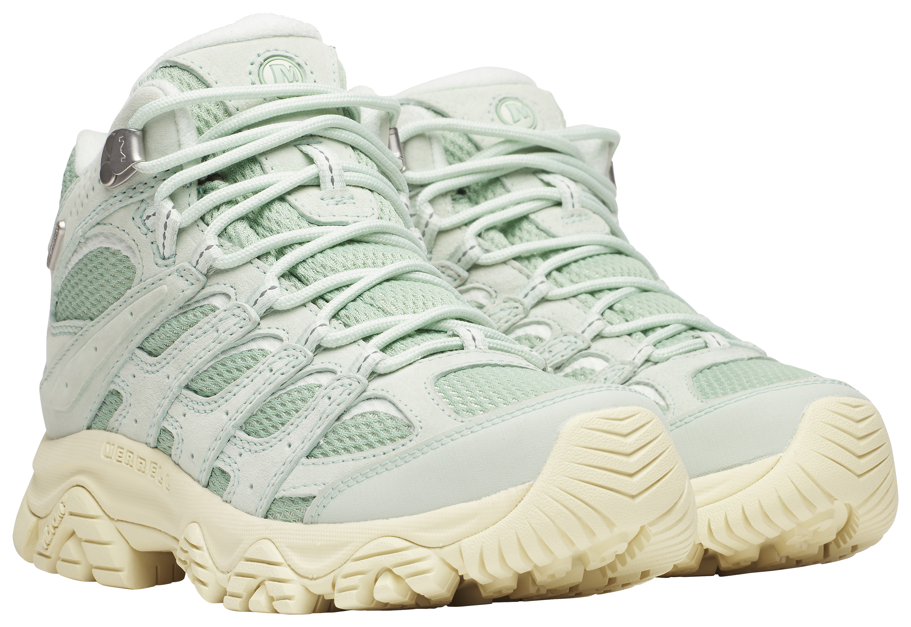 Image of Merrell Moab 3 Mid Waterproof Hiking Shoes for Ladies - Sage - 10M