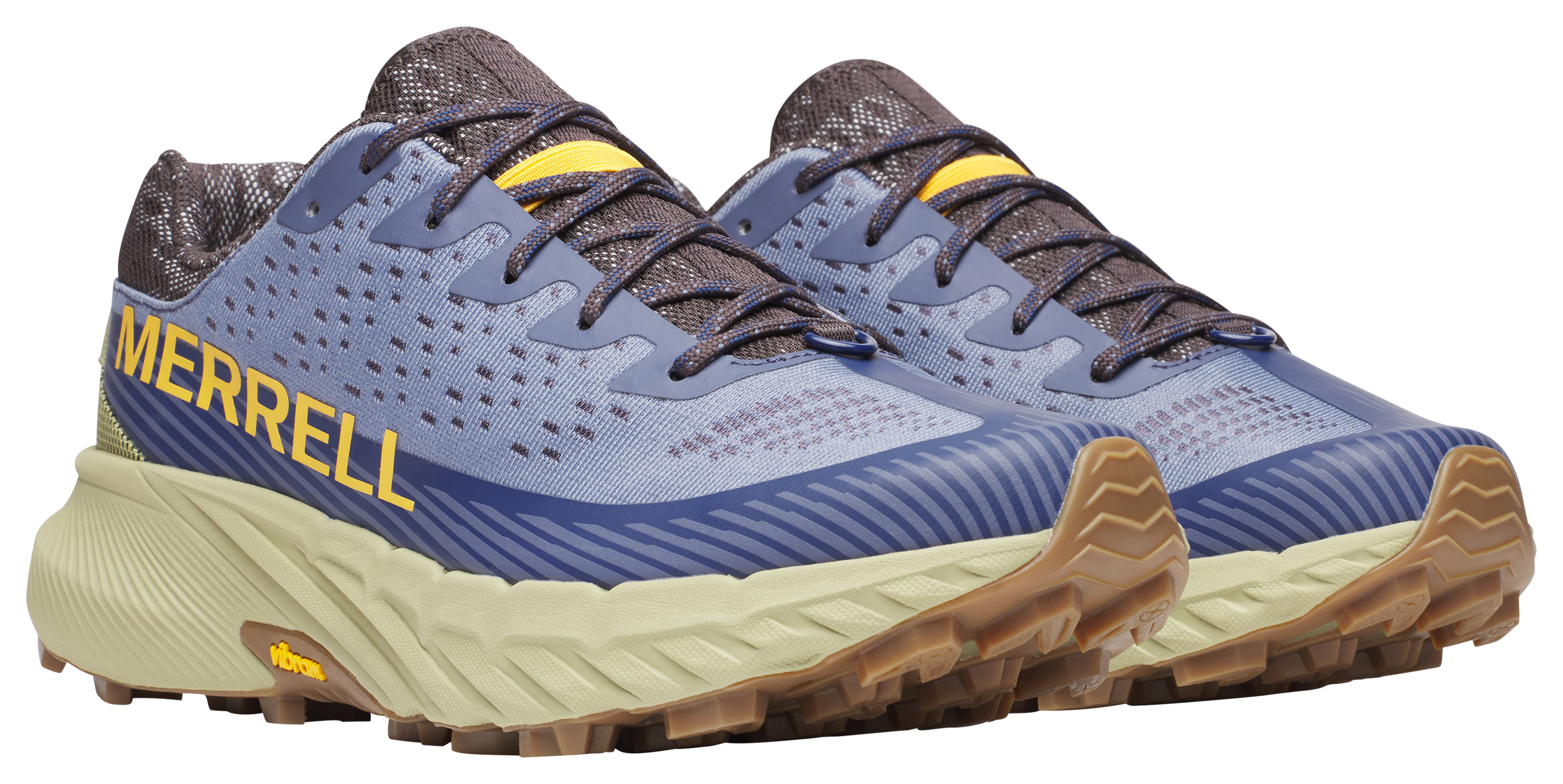 Image of Merrell Agility Peak 5 Trail Running Shoes for Men - Indigo