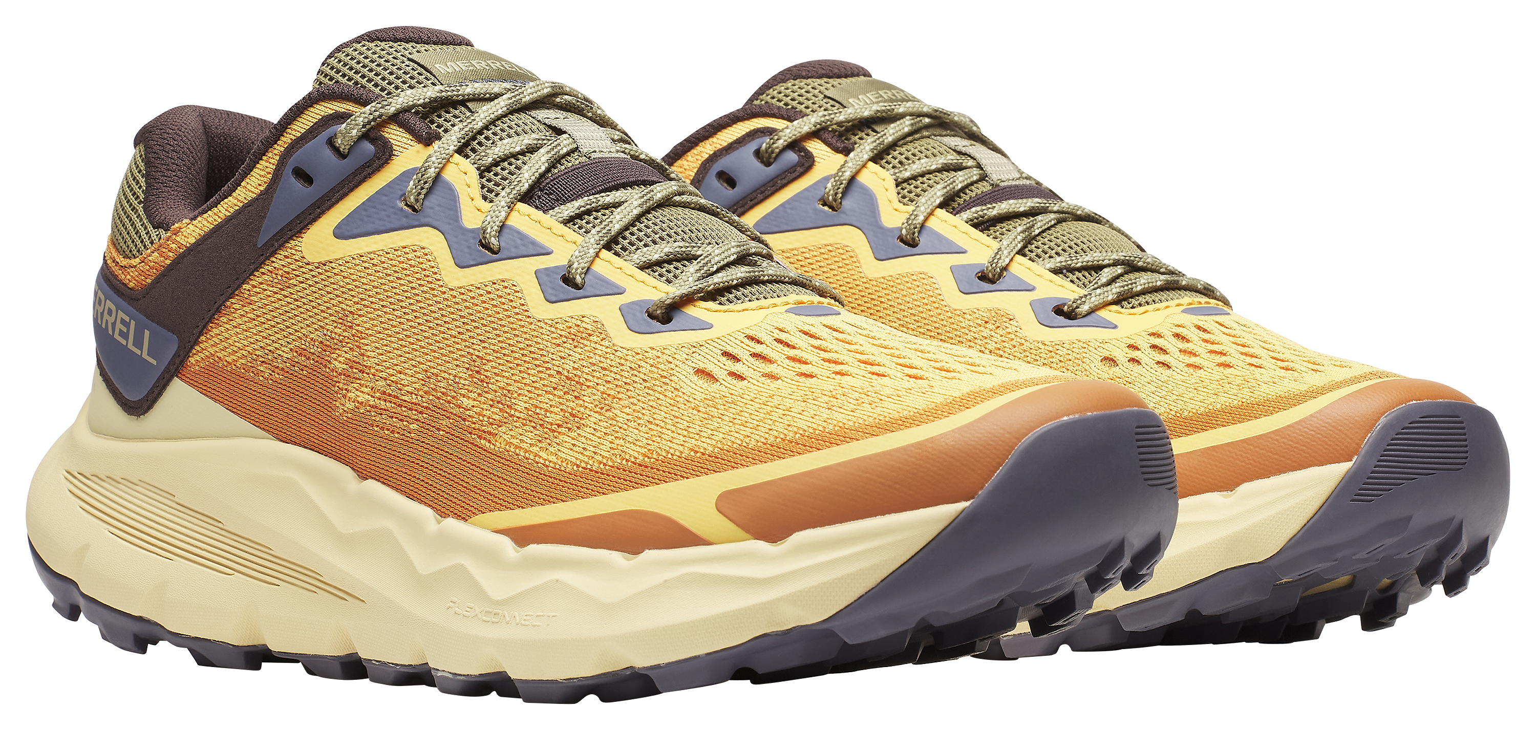 Image of Merrell Nova 4 Athletic Hiking Shoes for Men - Tangelo - 9.5M