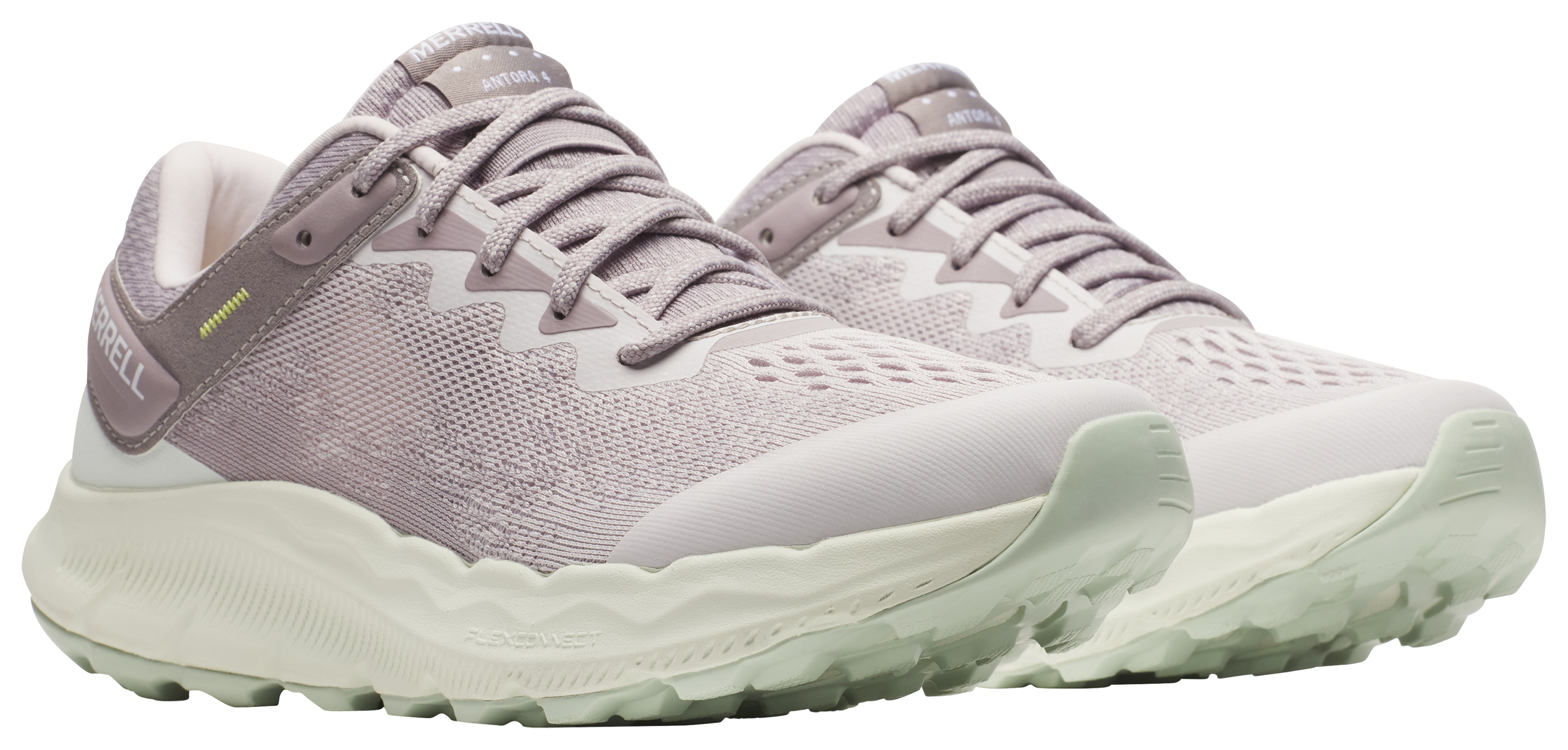 Image of Merrell Antora 4 Athletic Hiking Shoes for Ladies - Lilac Mist - 6M