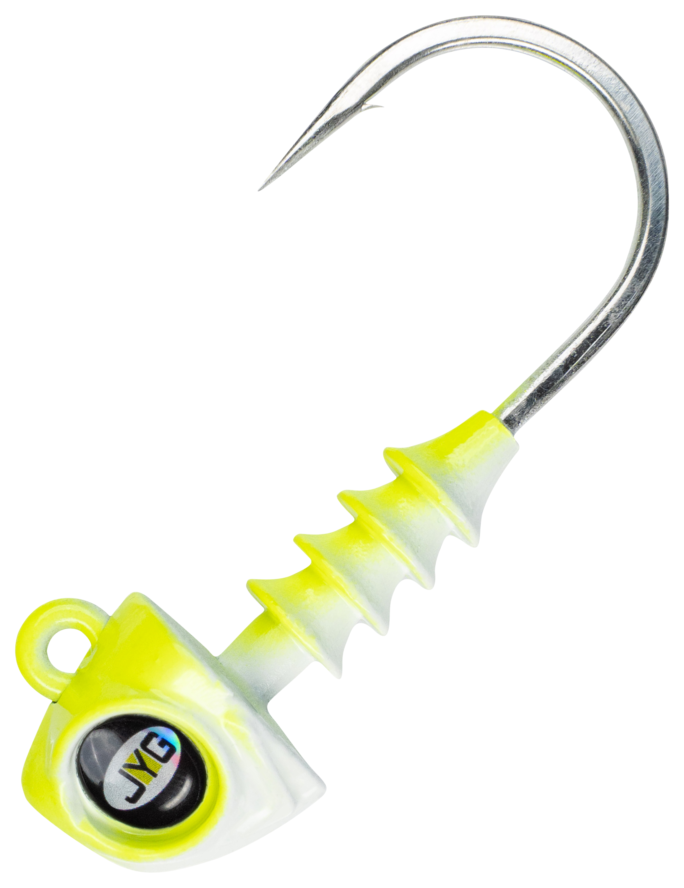 Image of JYG PRO Fishing Swym Jighead - 7/0 - 1.5 oz. - Highlighter