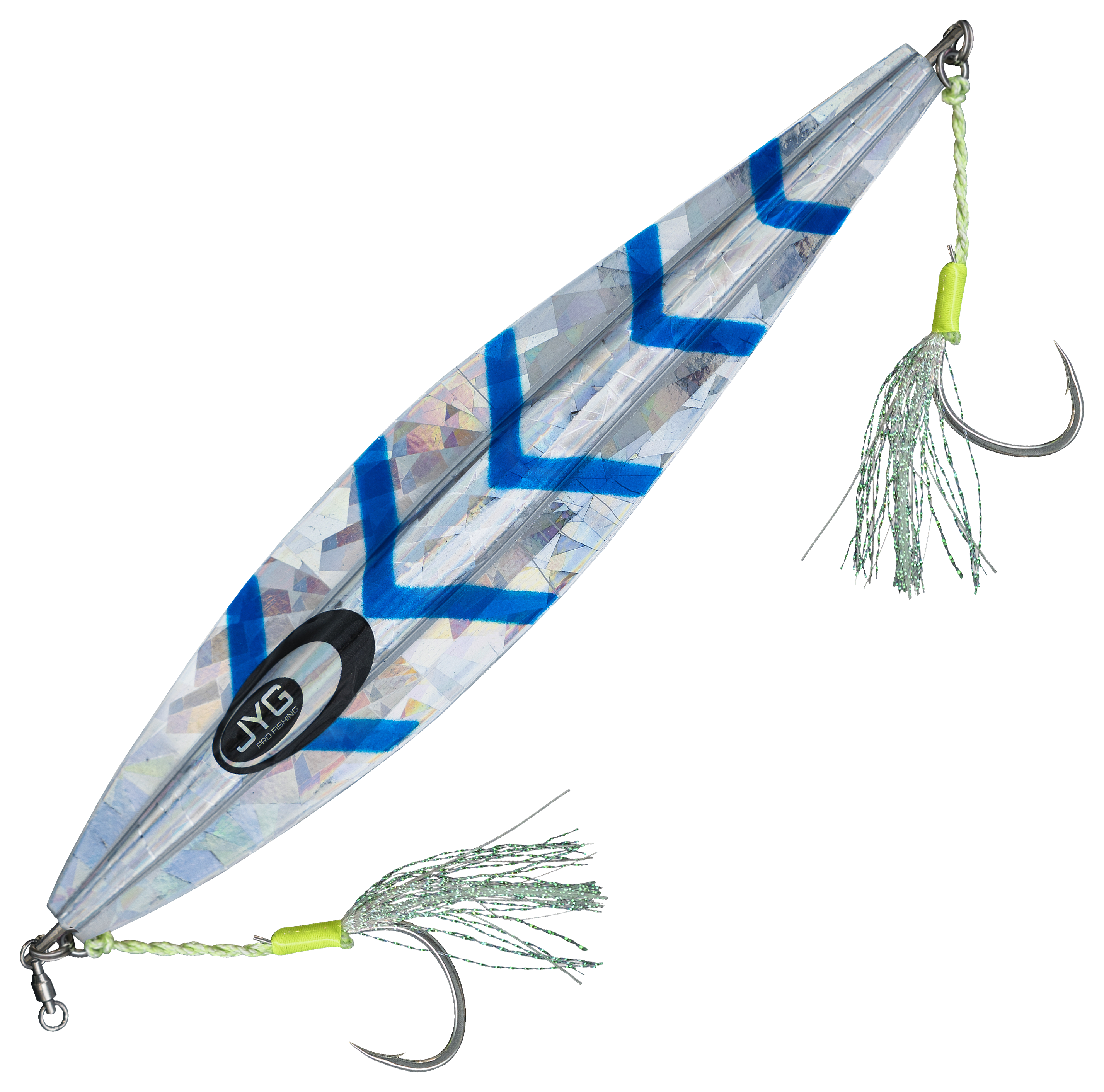 Image of JYG PRO Fishing Wyld Slow Pitch Jig - Blue - 120 g