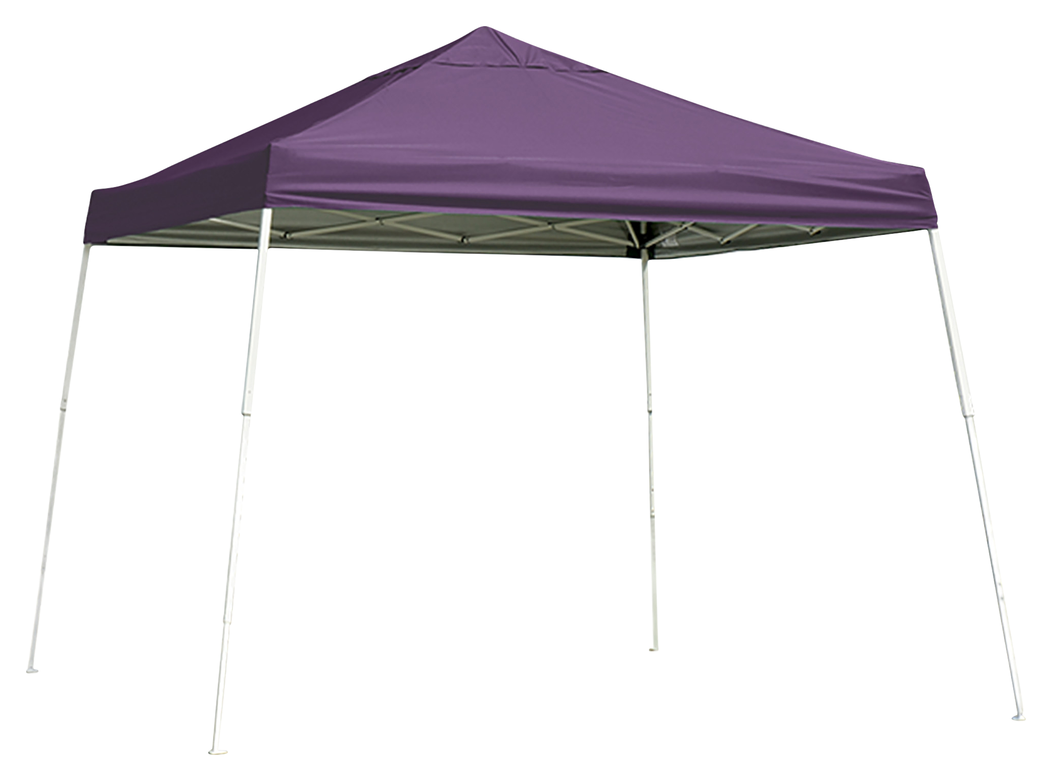 ShelterLogic Slant-Leg Pop-Up Canopy - Purple - 10  x 10 