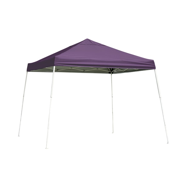 ShelterLogic Slant-Leg Pop-Up Canopy - Purple - 10  x 10 