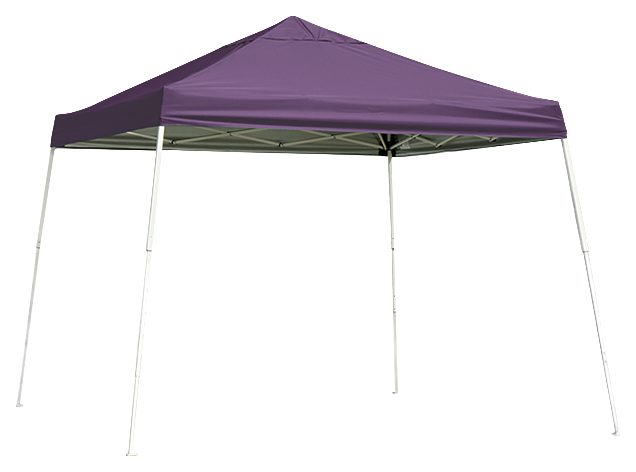 ShelterLogic Slant-Leg Pop-Up Canopy - Purple - 10 x 10
