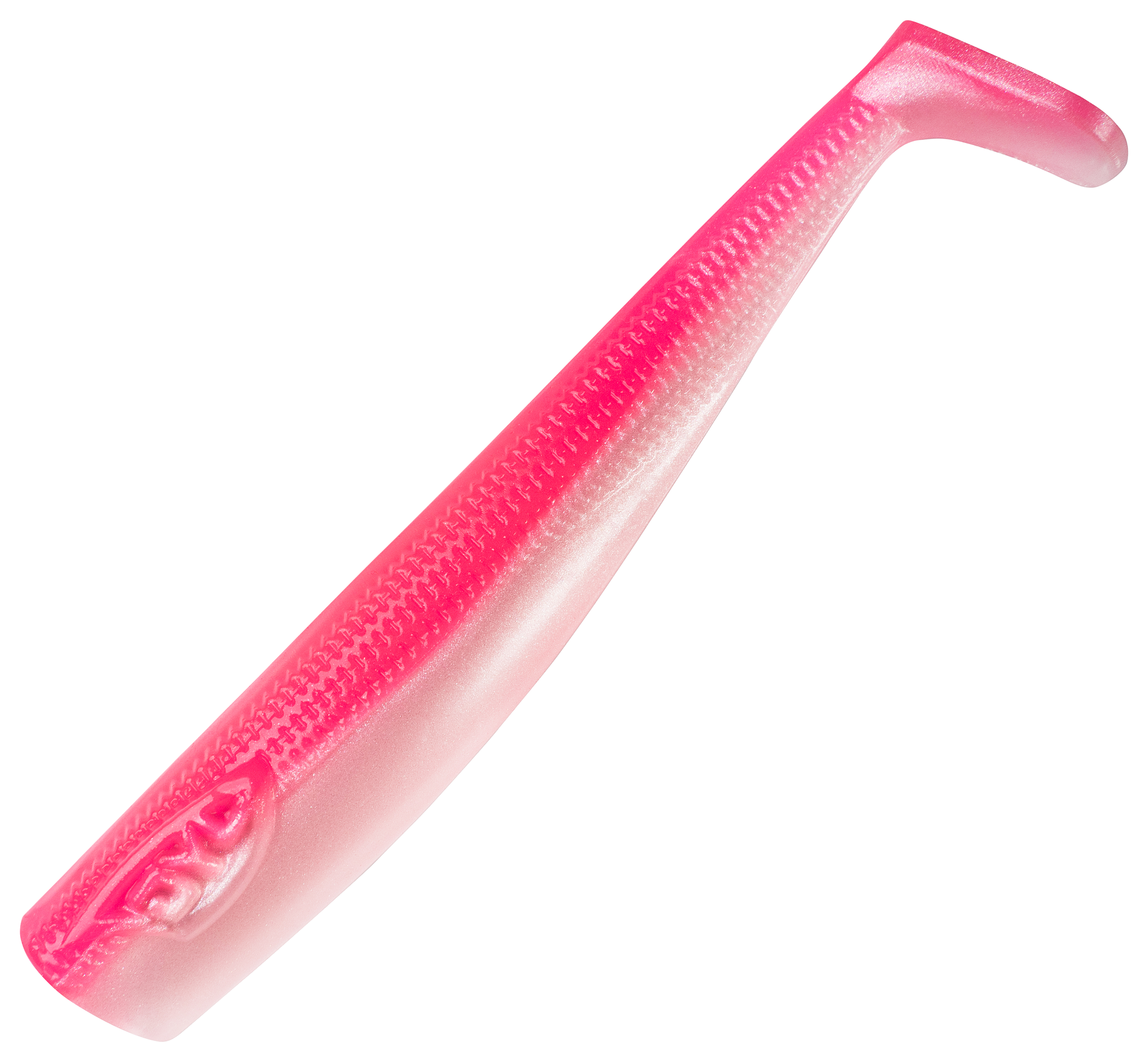 Image of "JYG PRO FISHING SWYM Paddle Tail - Flamingo - 5"""