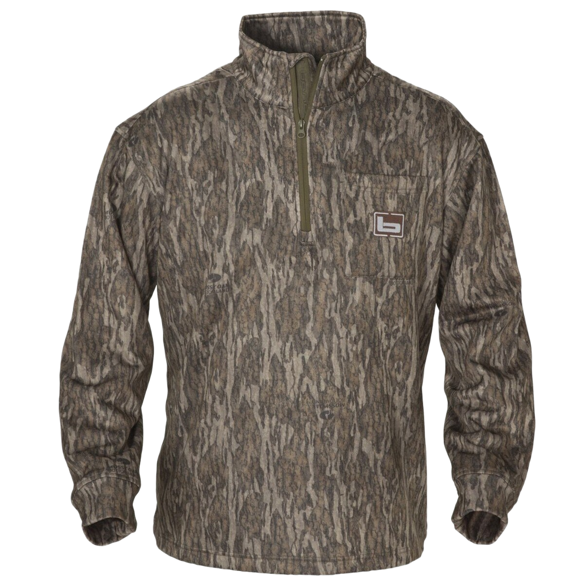 Image of Banded Tec Fleece 1/4 Zip Pullover