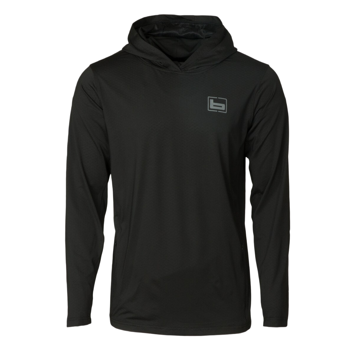 Image of Banded Tec-Stalker Hoodie - Black - 2XL